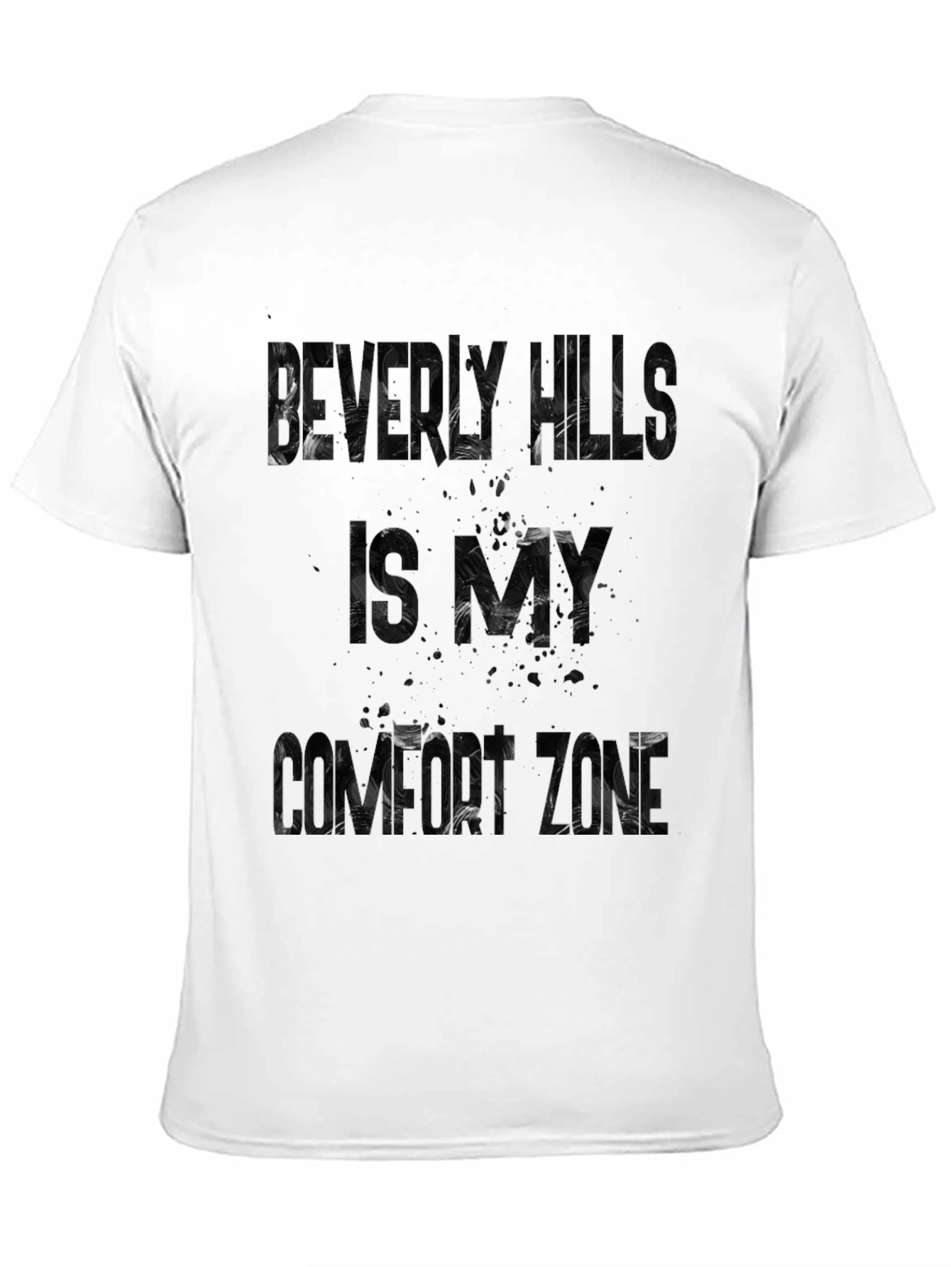 Beverly Hills is My Comfort Zone Black T-Shirt