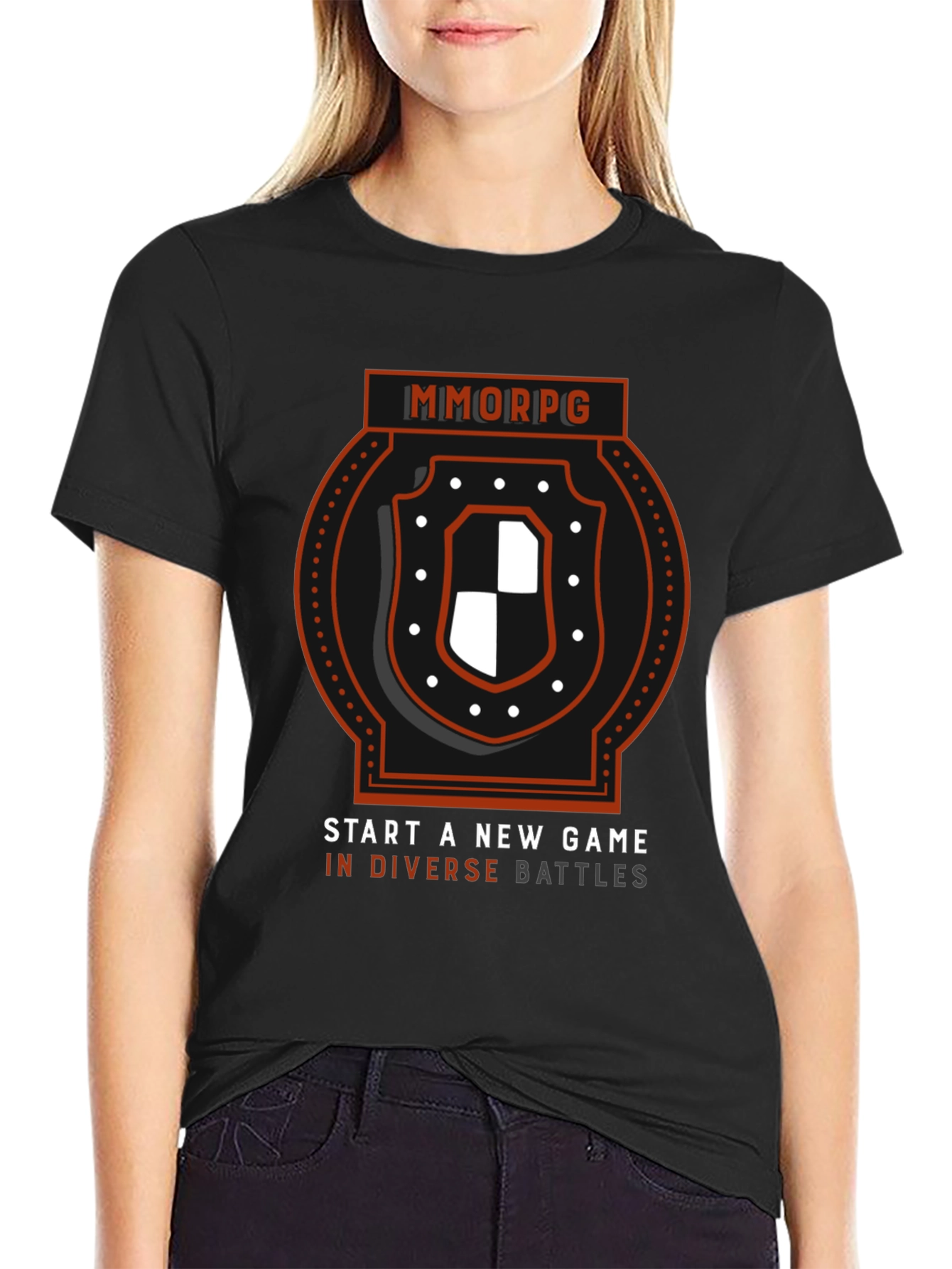MMORPG Game T-Shirt - Start a New Game