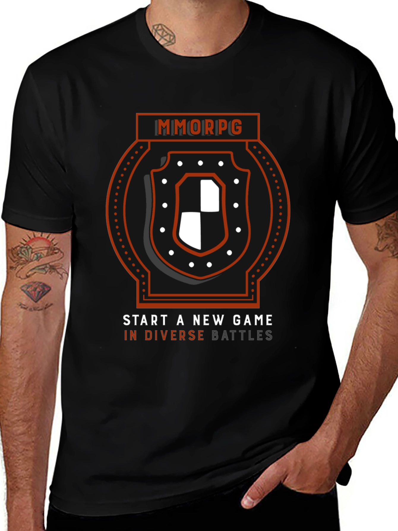 MMORPG Game T-Shirt - Start a New Game