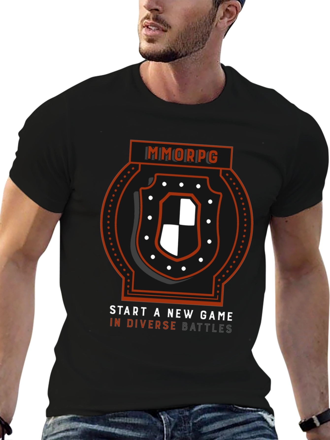 MMORPG Game T-Shirt - Start a New Game