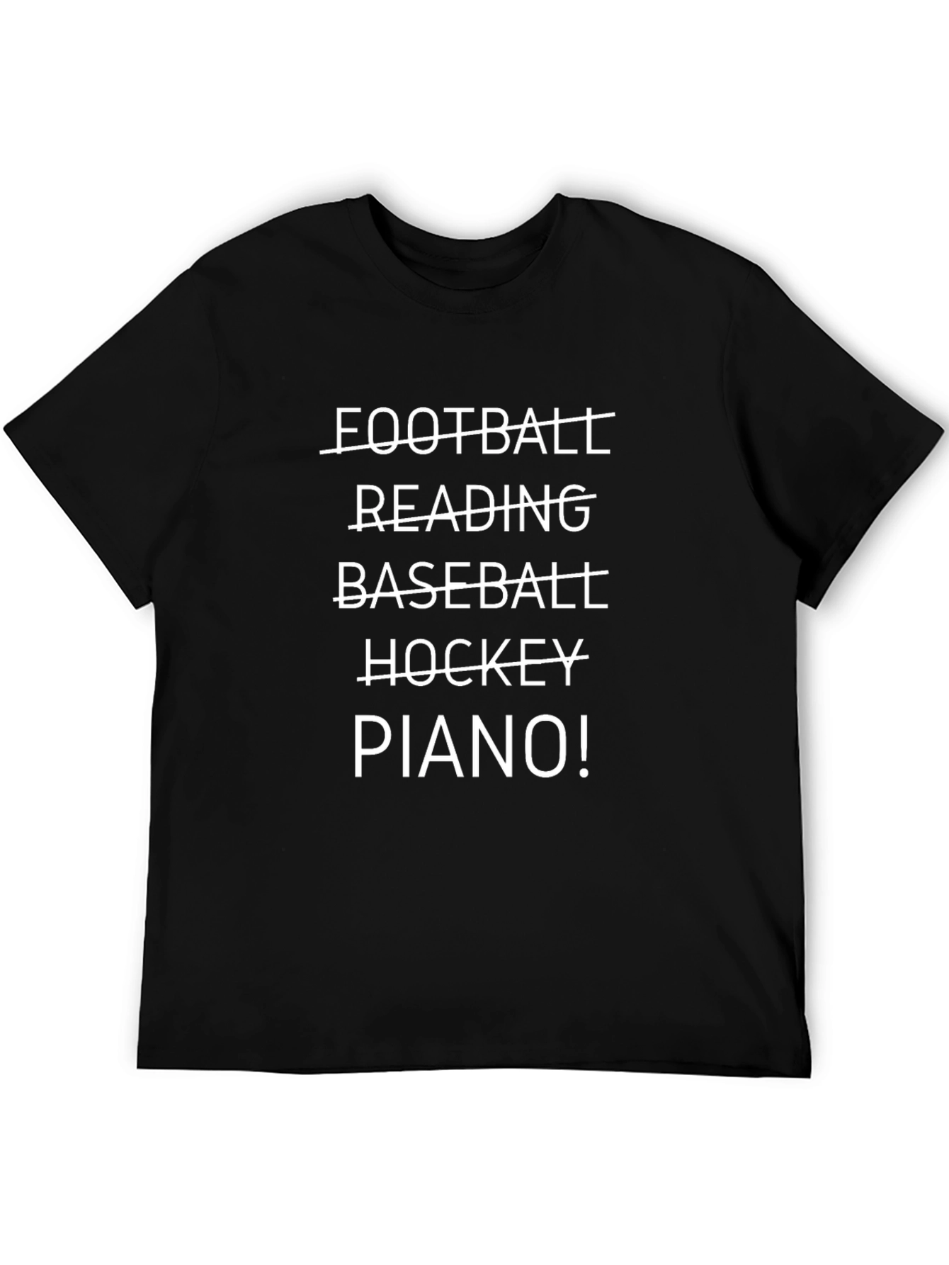 Funny Piano T-Shirt - Musician Gift