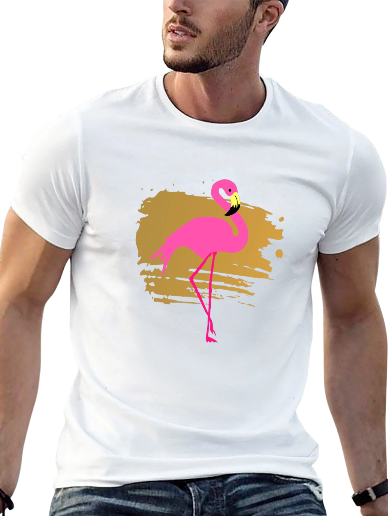 Black Flamingo Graphic Tee