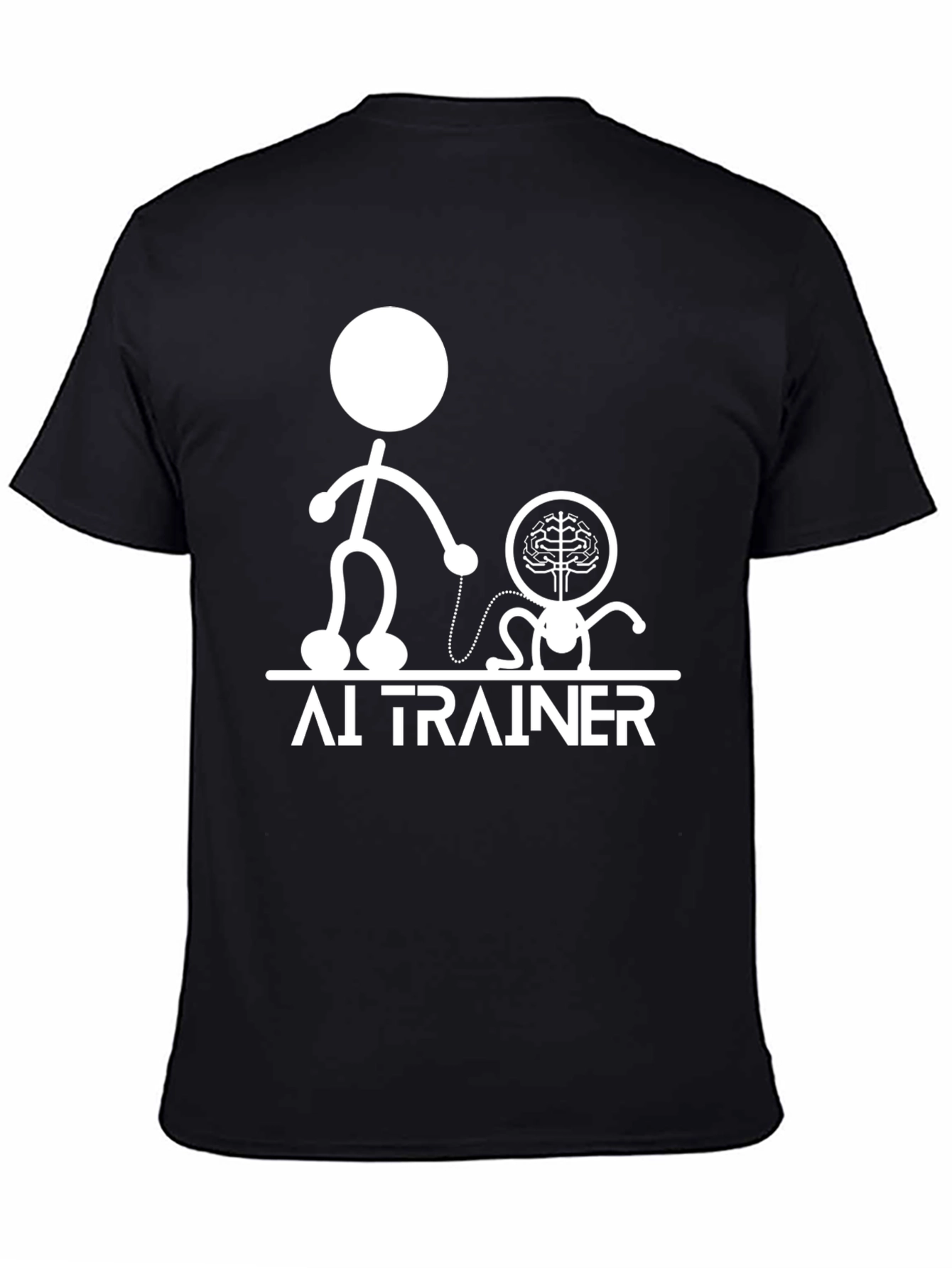 AI Trainer Graphic Tee - Funny Tech T-Shirt