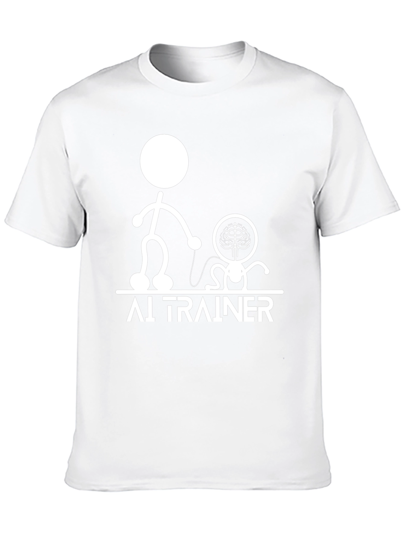 AI Trainer Graphic Tee - Funny Tech T-Shirt