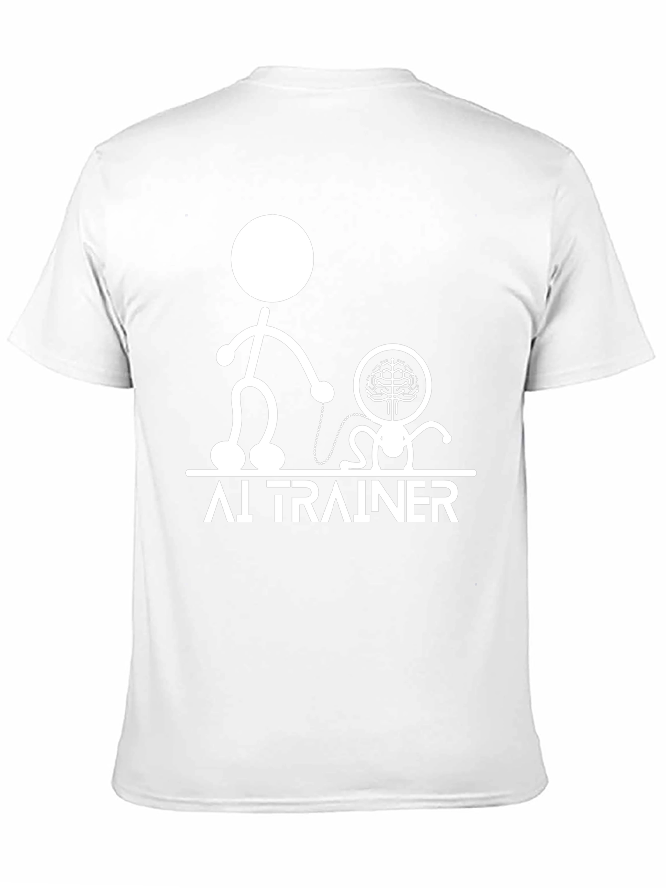 AI Trainer Graphic Tee - Funny Tech T-Shirt