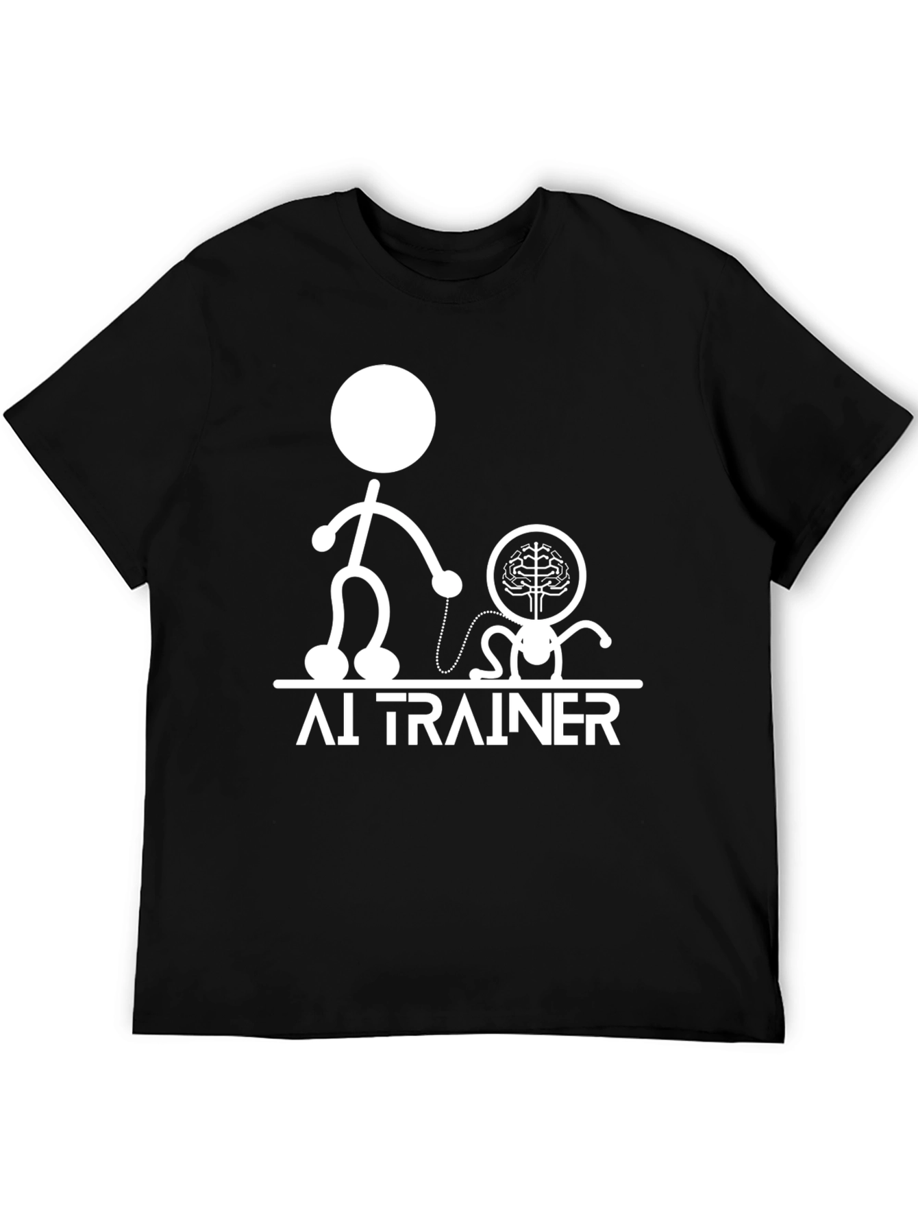 AI Trainer Graphic Tee - Funny Tech T-Shirt