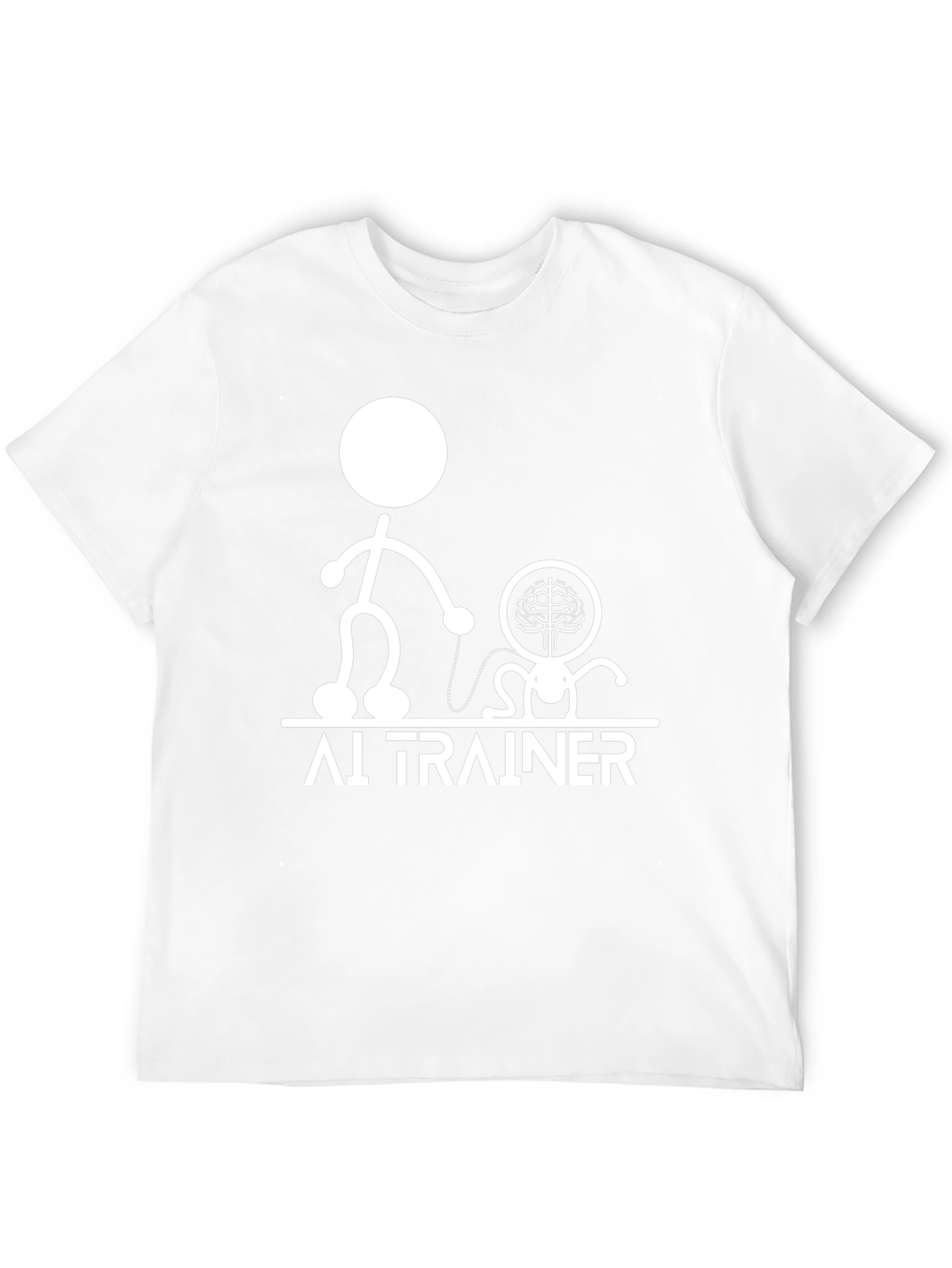 AI Trainer Graphic Tee - Funny Tech T-Shirt
