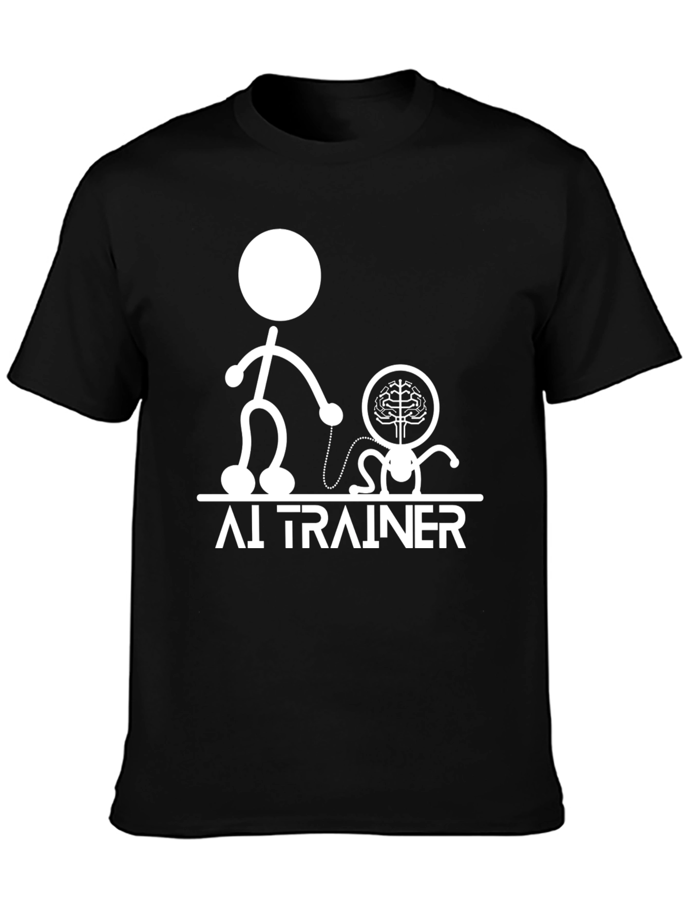 AI Trainer Graphic Tee - Funny Tech T-Shirt