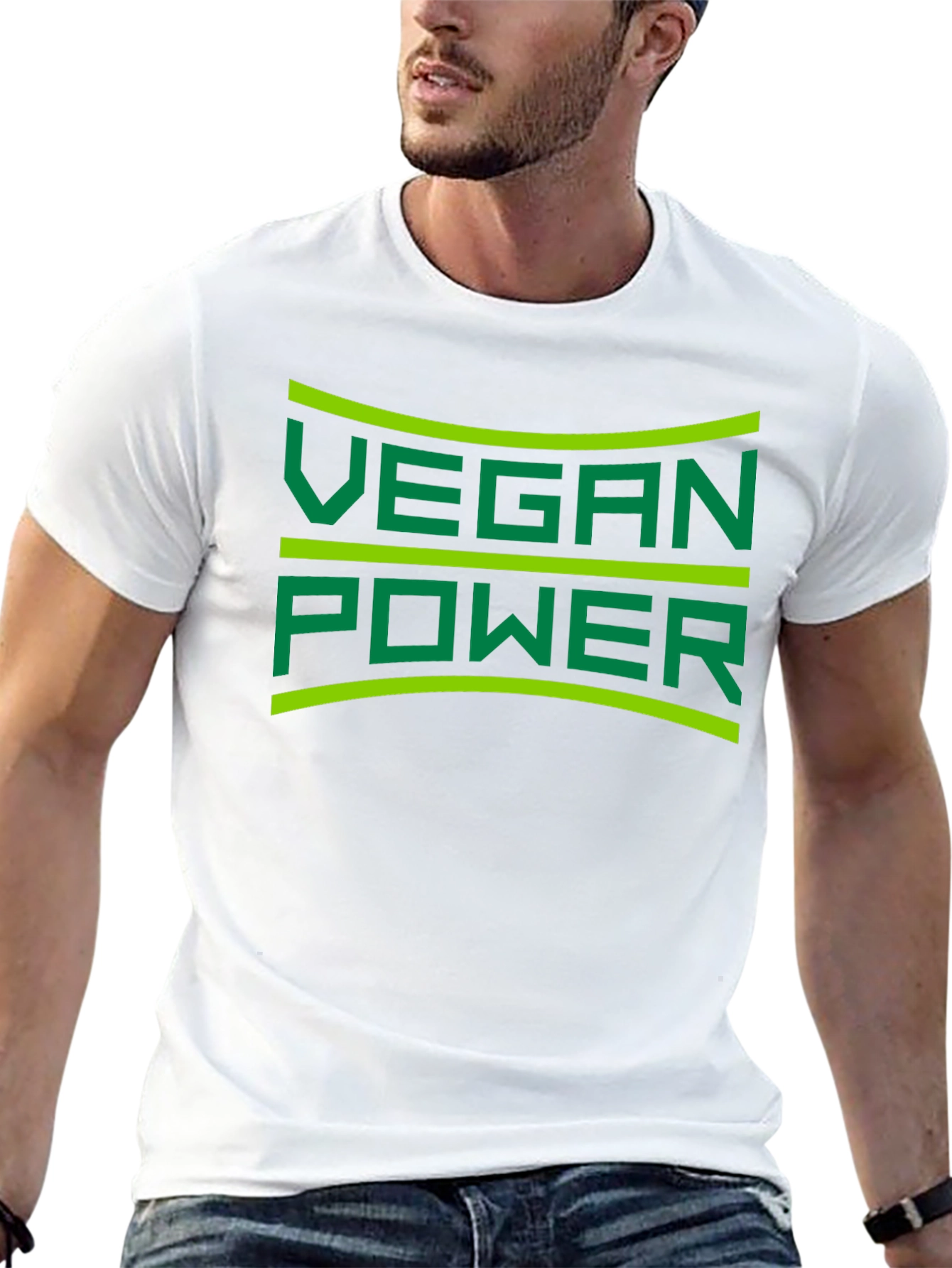 Vegan Power T-Shirt - Black