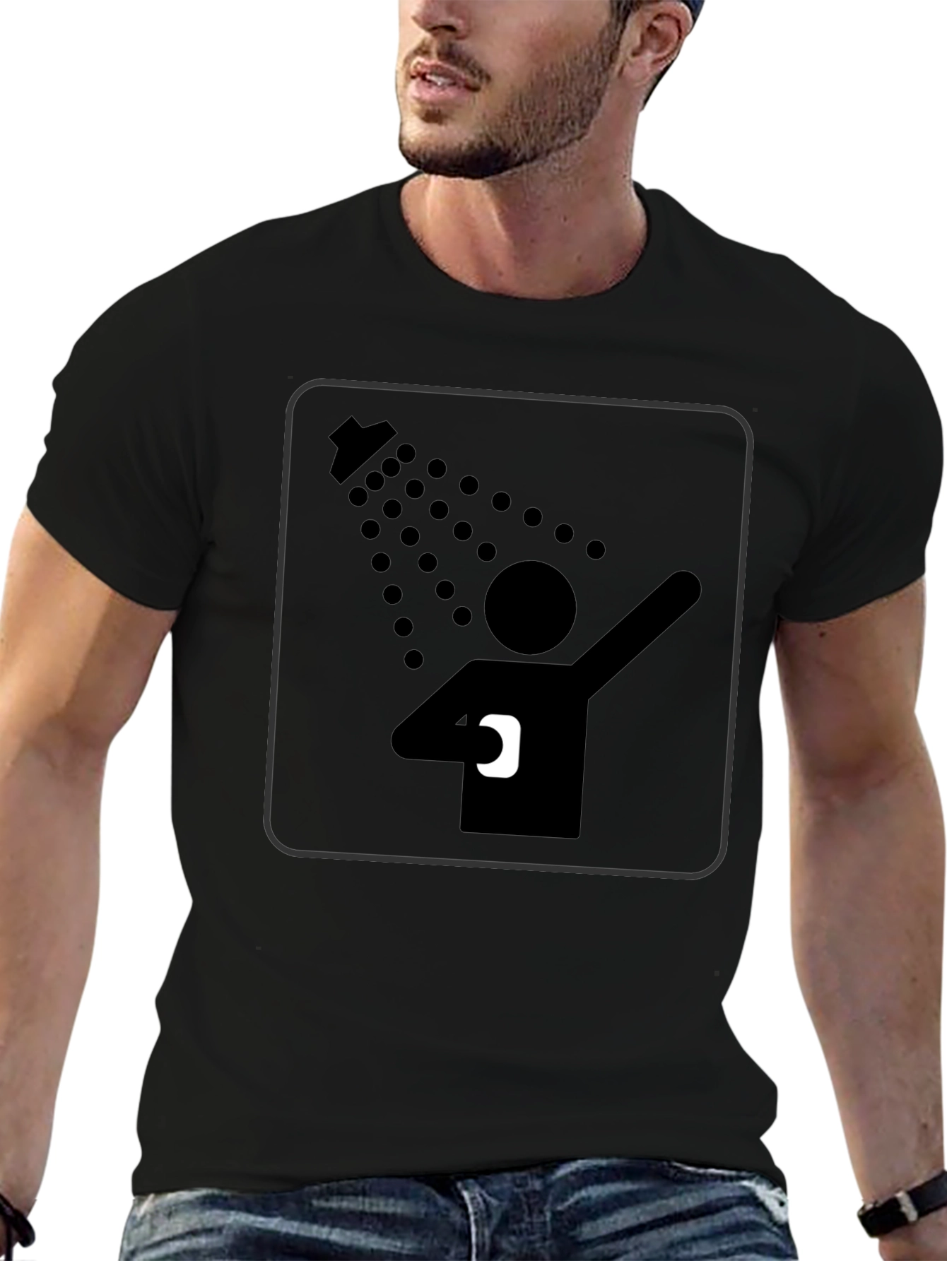 Funny Showering T-Shirt