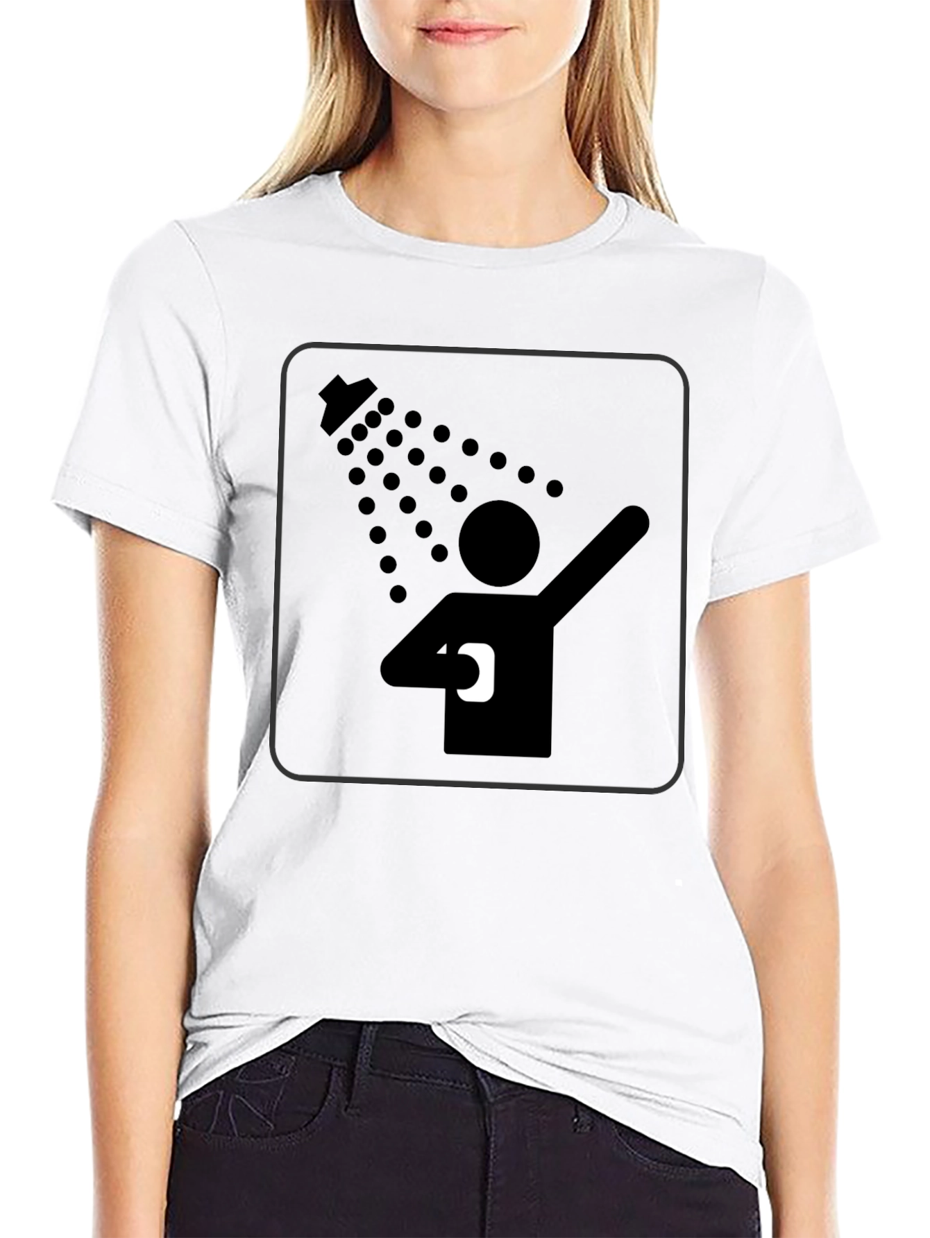 Funny Showering T-Shirt