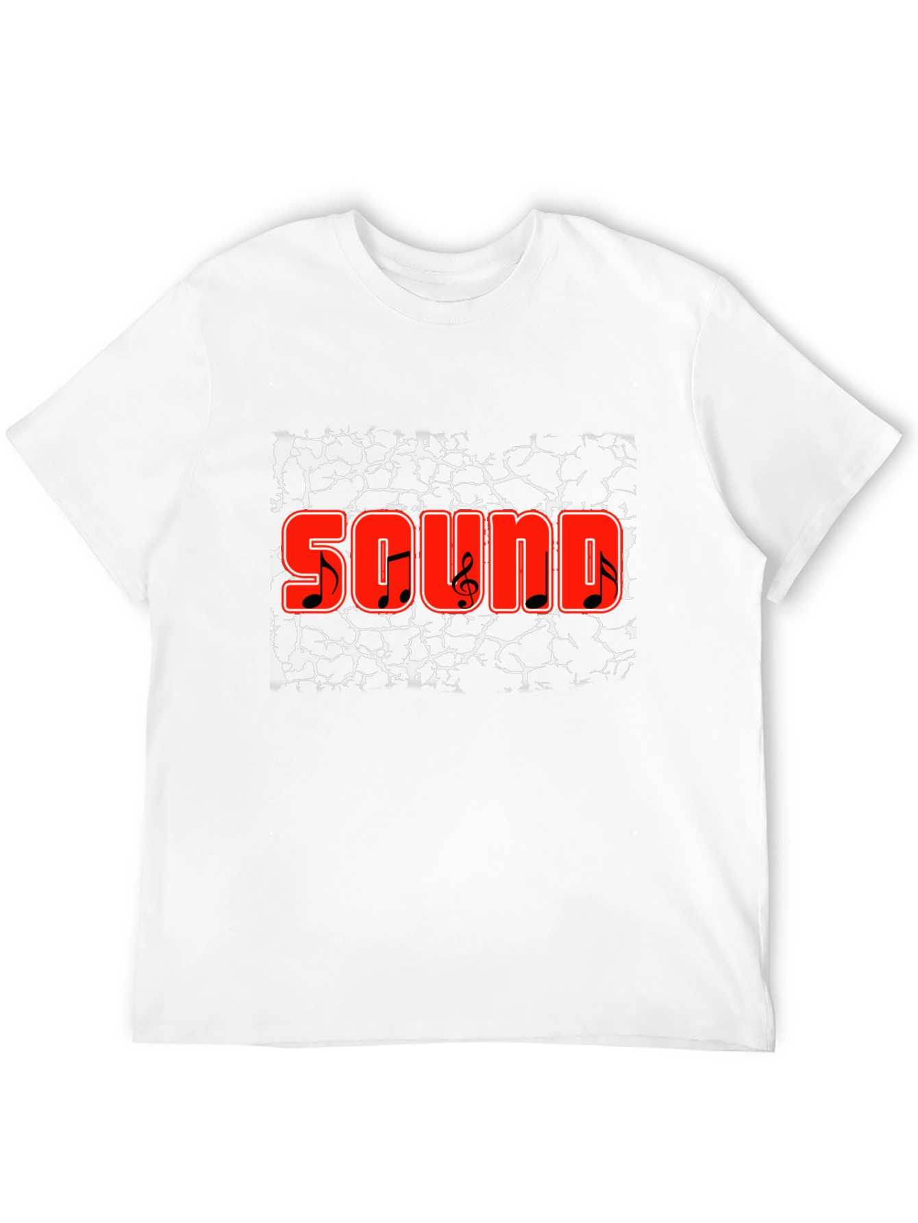 Sound Graphic Black T-Shirt - Music Lover Tee