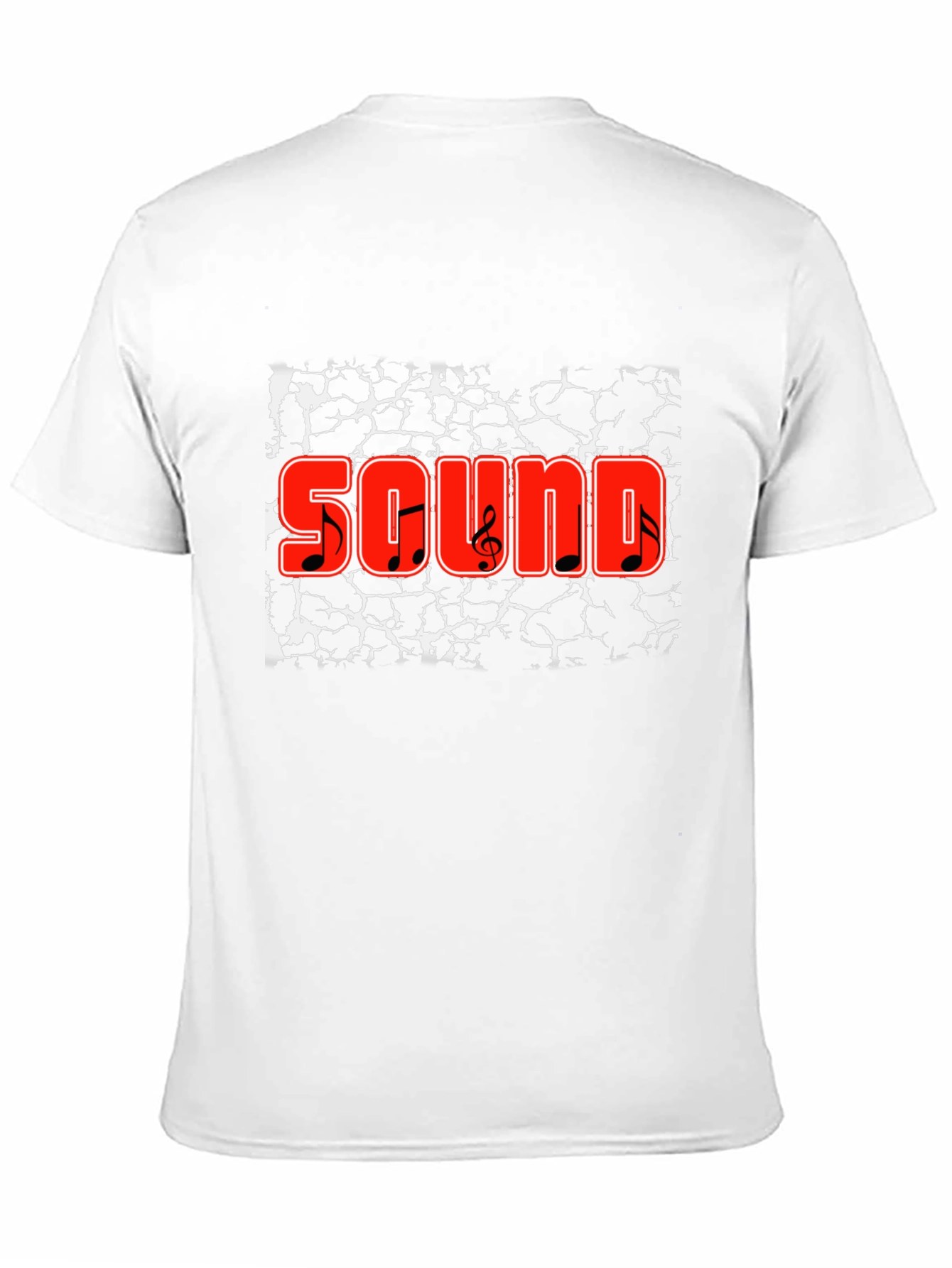 Sound Graphic Black T-Shirt - Music Lover Tee