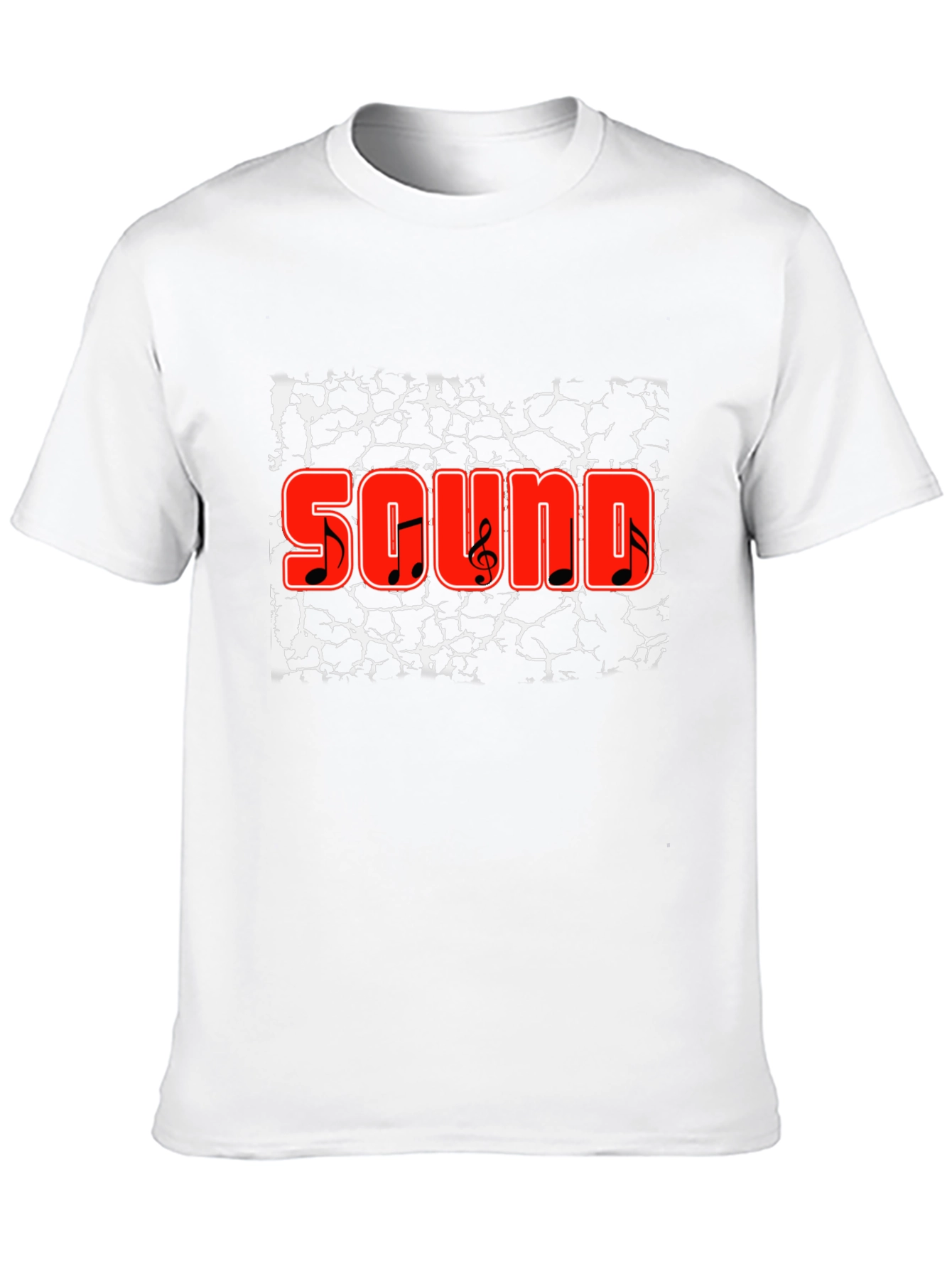 Sound Graphic Black T-Shirt - Music Lover Tee