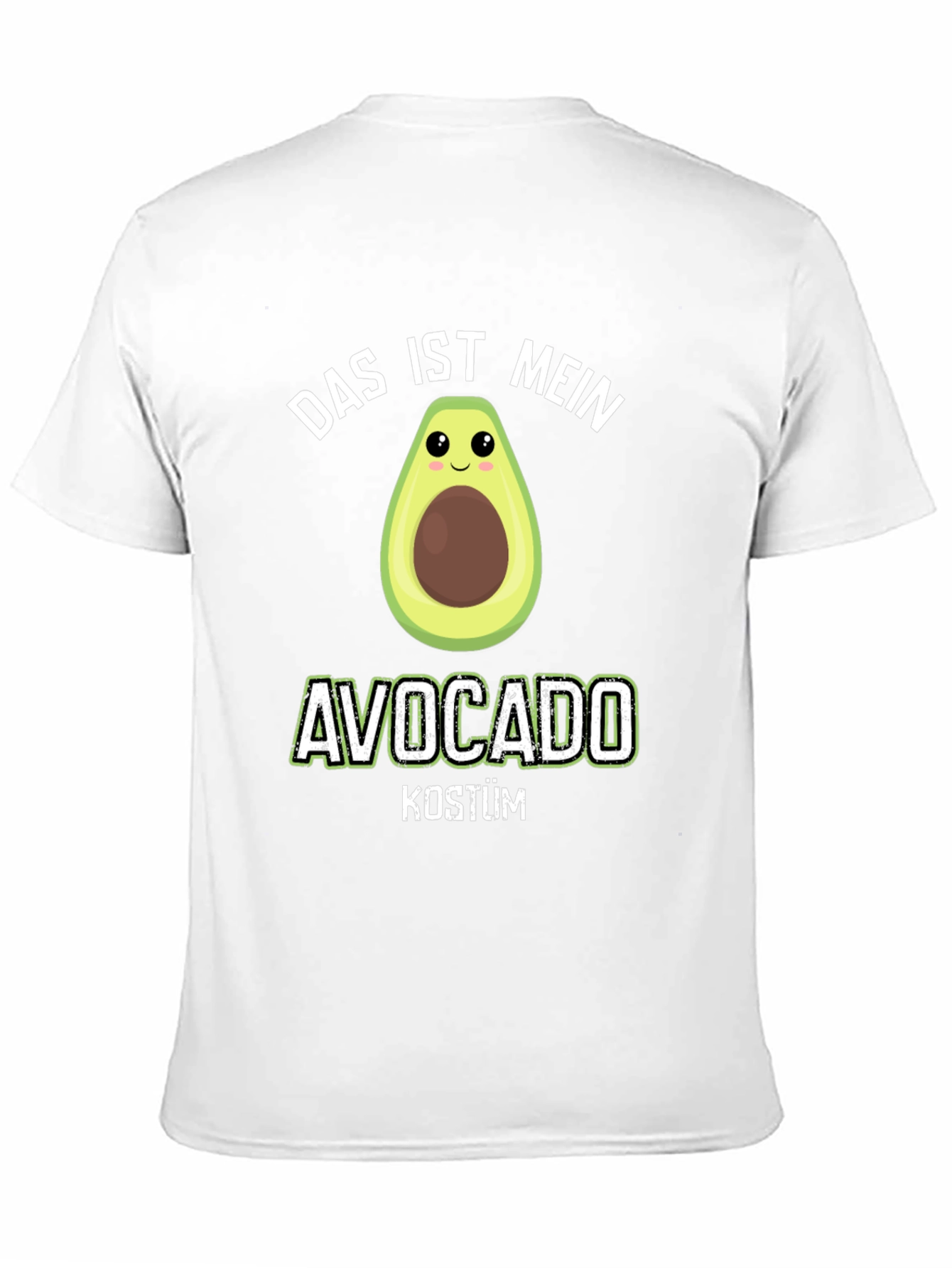 Funny Avocado Costume T-Shirt - Das Ist Mein Design