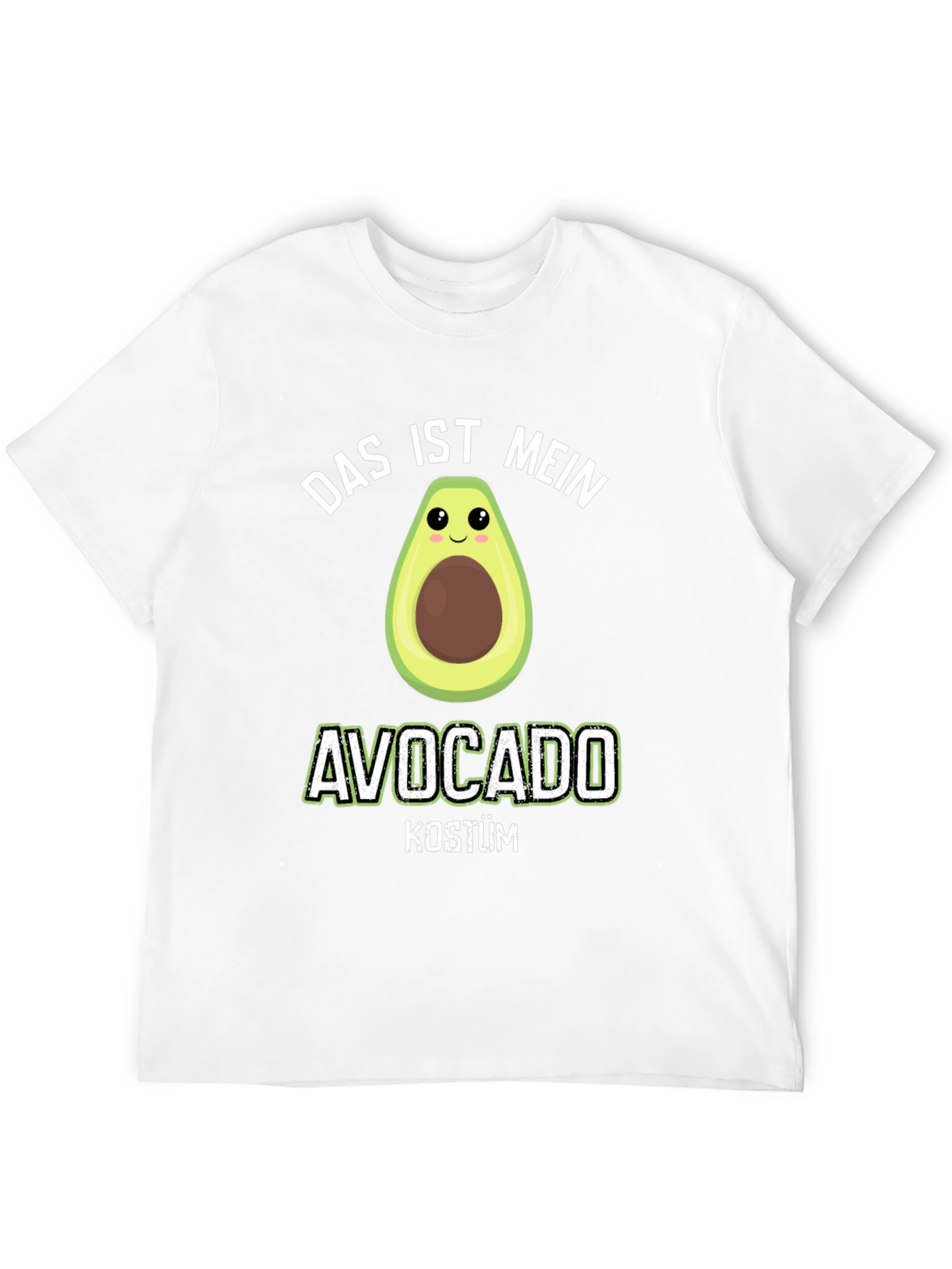 Funny Avocado Costume T-Shirt - Das Ist Mein Design