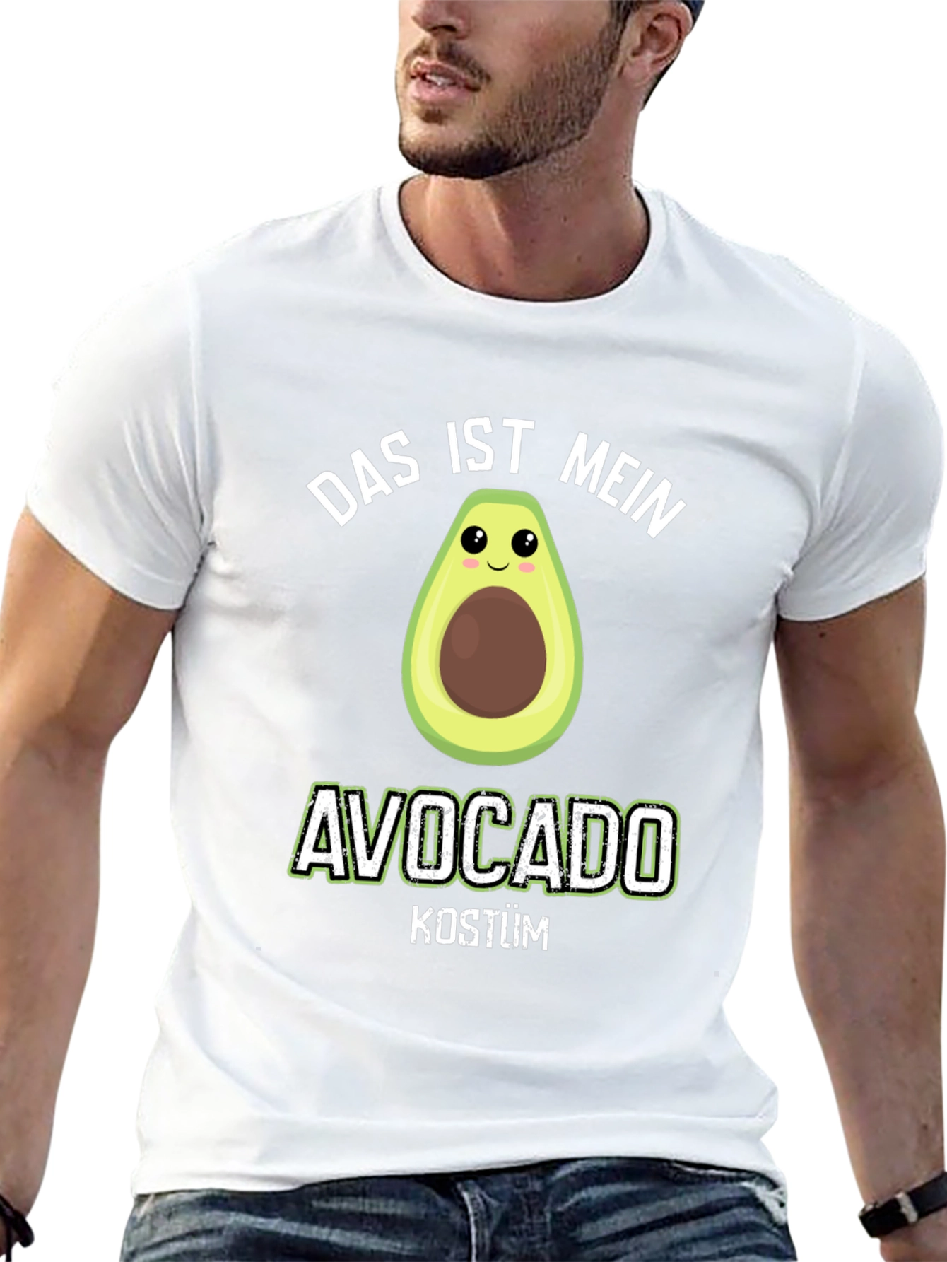 Funny Avocado Costume T-Shirt - Das Ist Mein Design