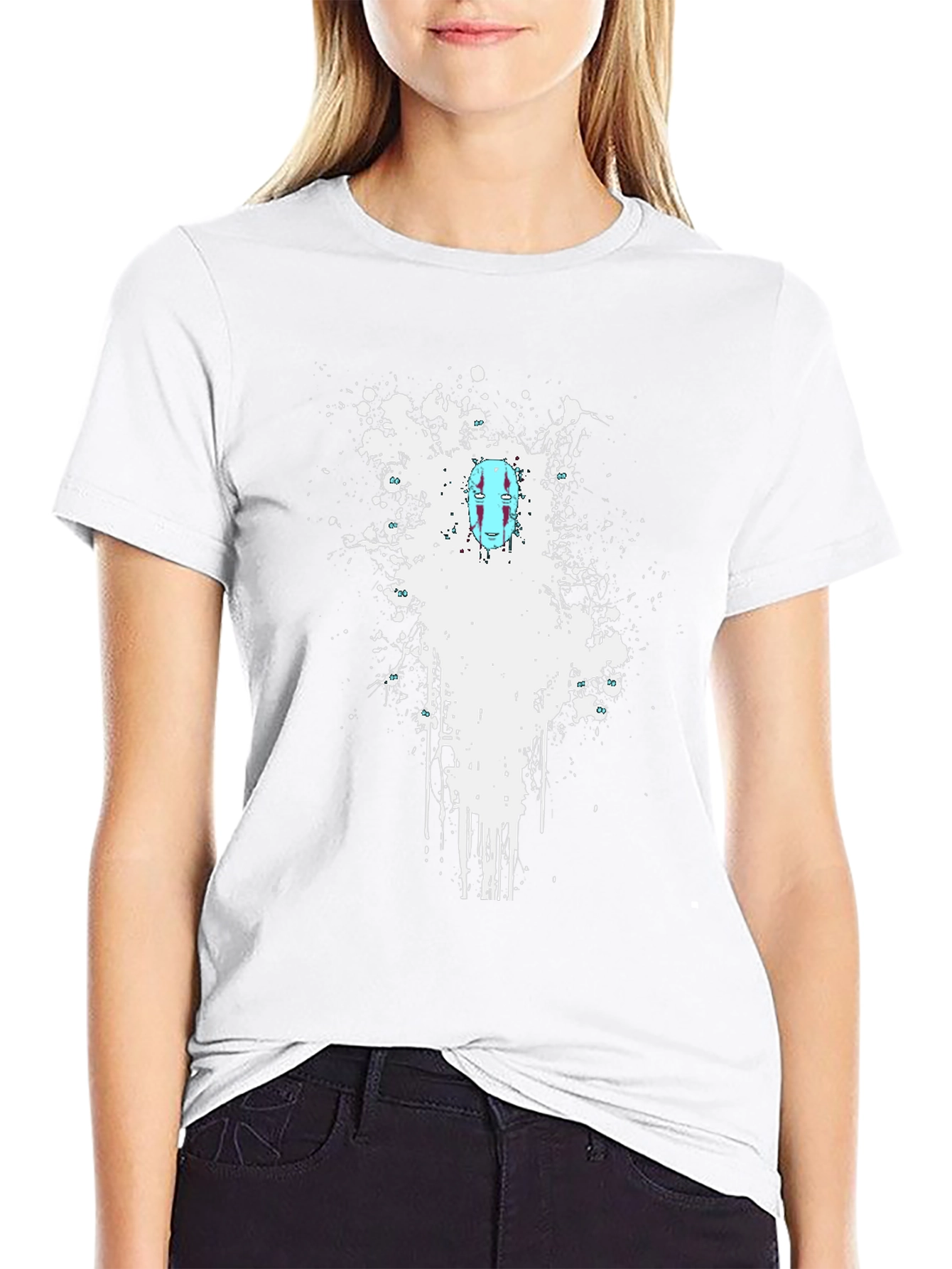 No Face Spirited Away Graphic Tee