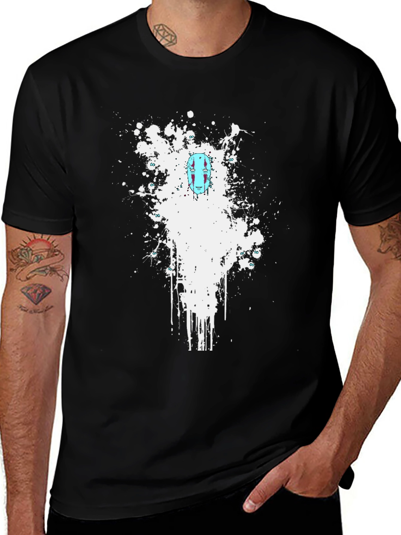 No Face Spirited Away Graphic Tee