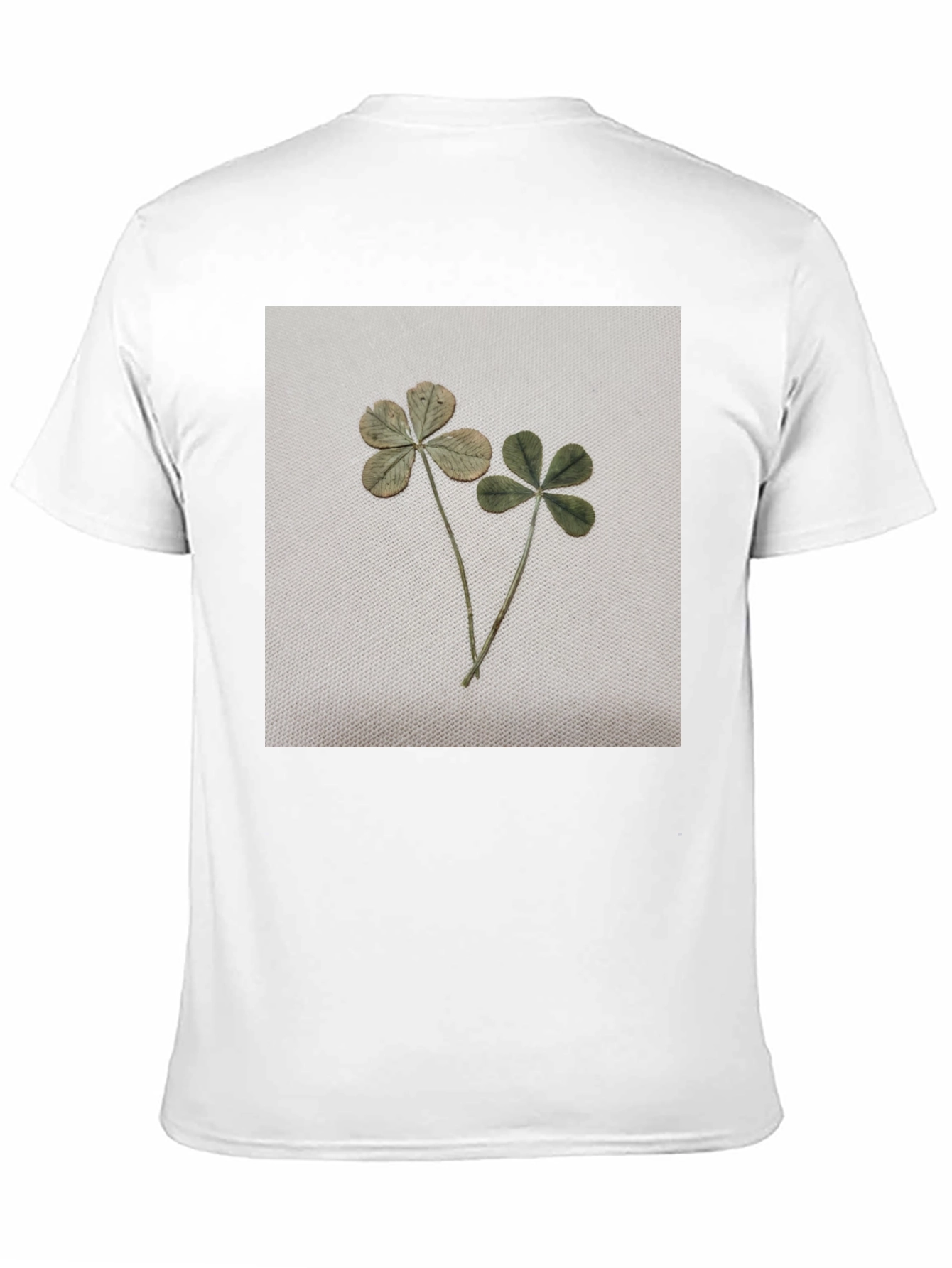 Clover Graphic Tee - Lucky Black Cotton T-Shirt