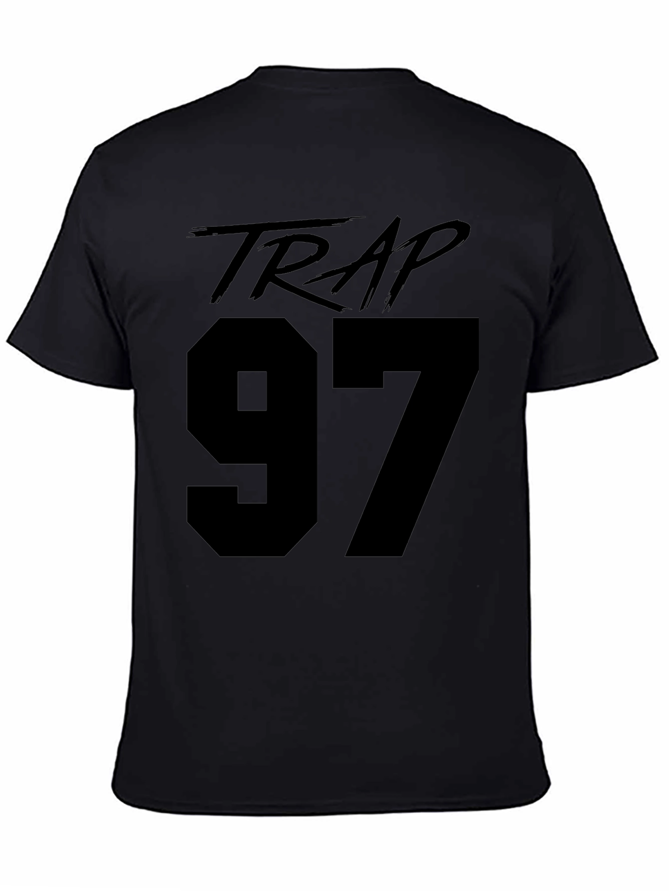Trap 97 Black Graphic T-Shirt