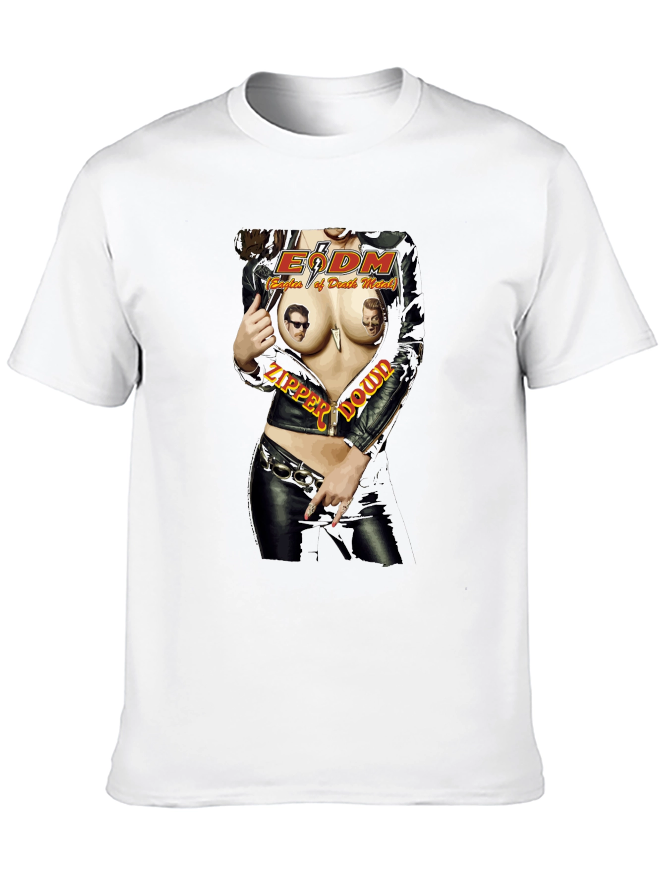 Eagles of Death Metal Zipper Down T-Shirt