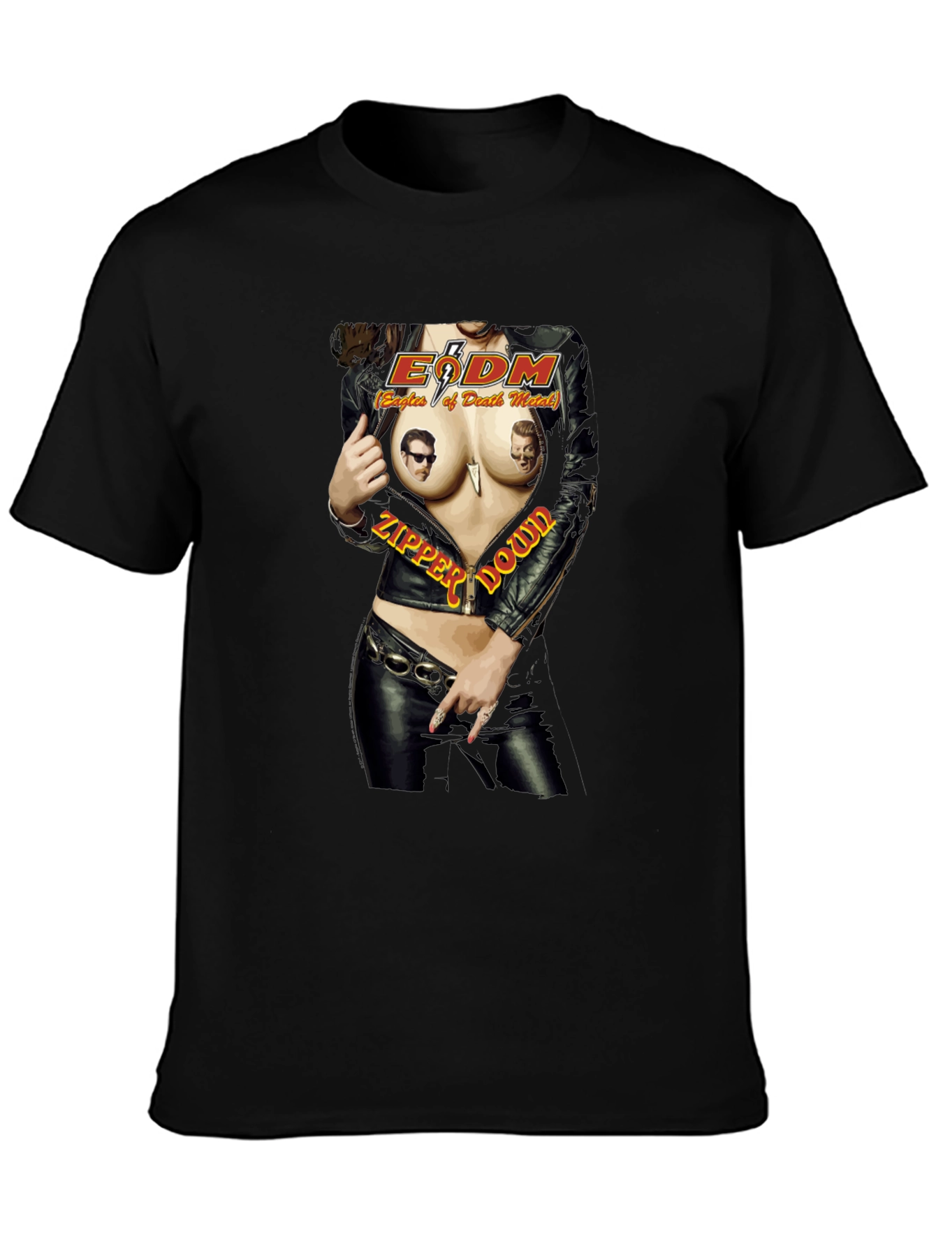 Eagles of Death Metal Zipper Down T-Shirt