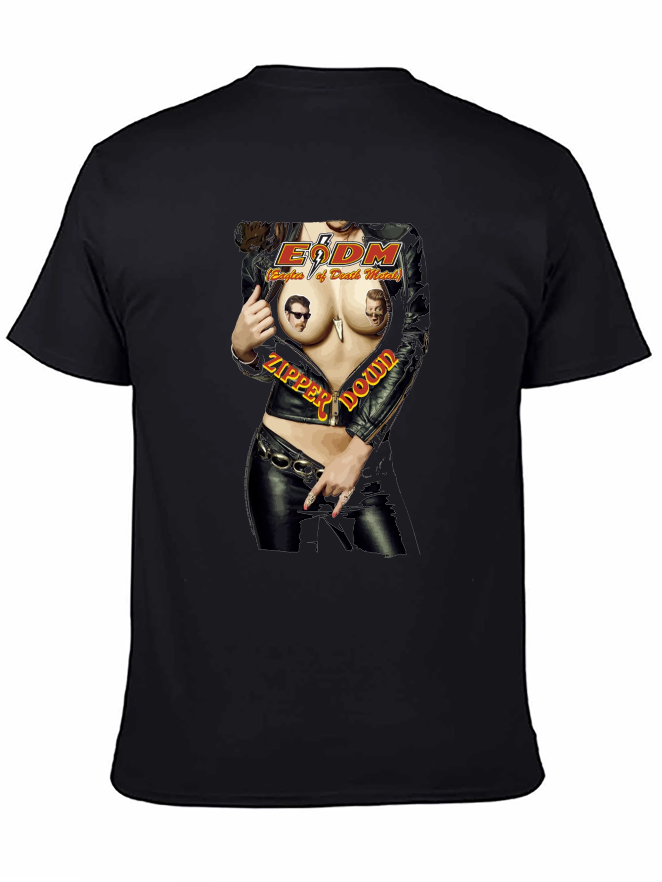 Eagles of Death Metal Zipper Down T-Shirt