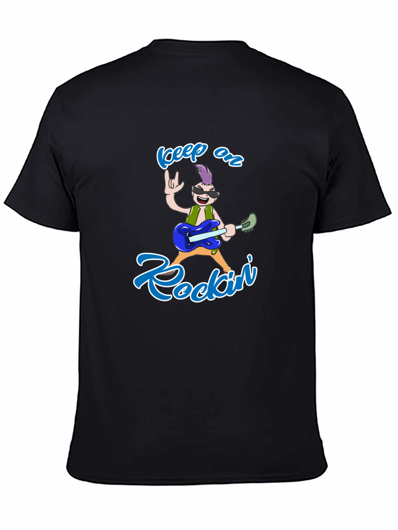 Rockin Cartoon Graphic Tee