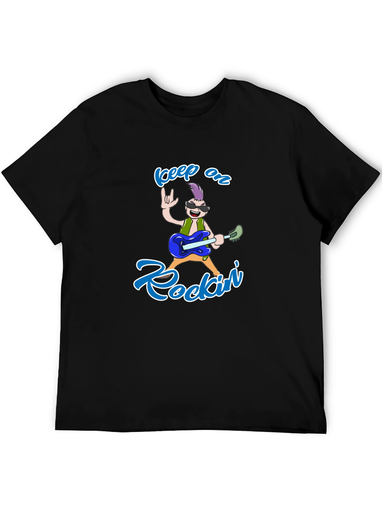 Rockin Cartoon Graphic Tee
