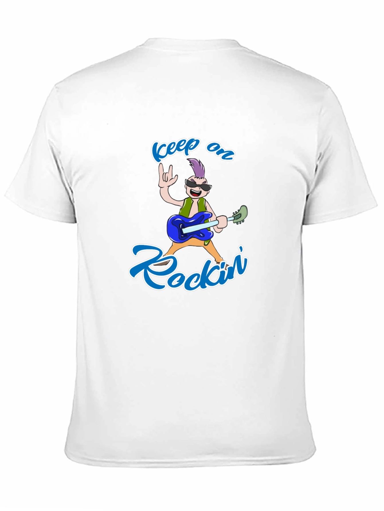 Rockin Cartoon Graphic Tee