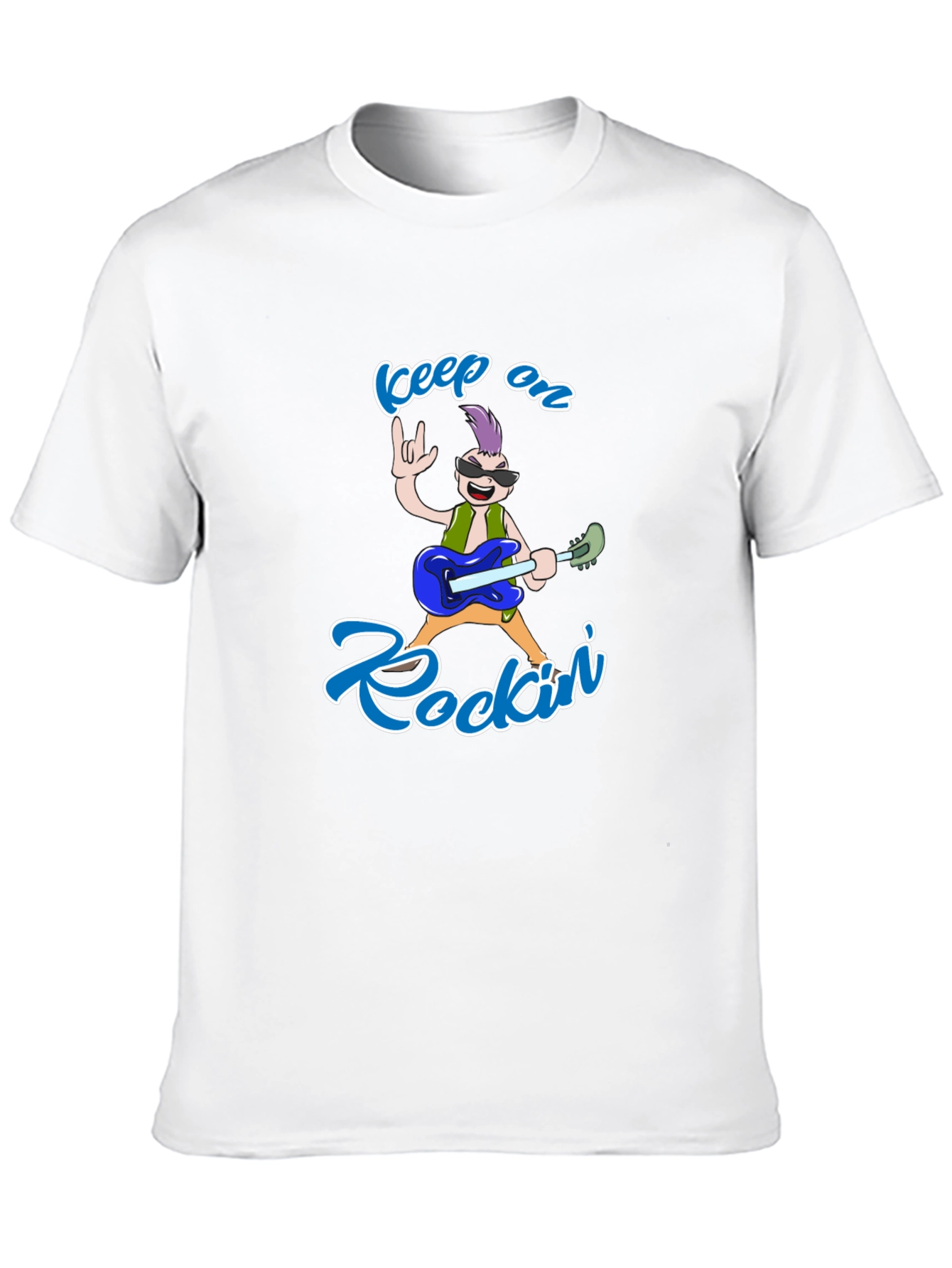 Rockin Cartoon Graphic Tee