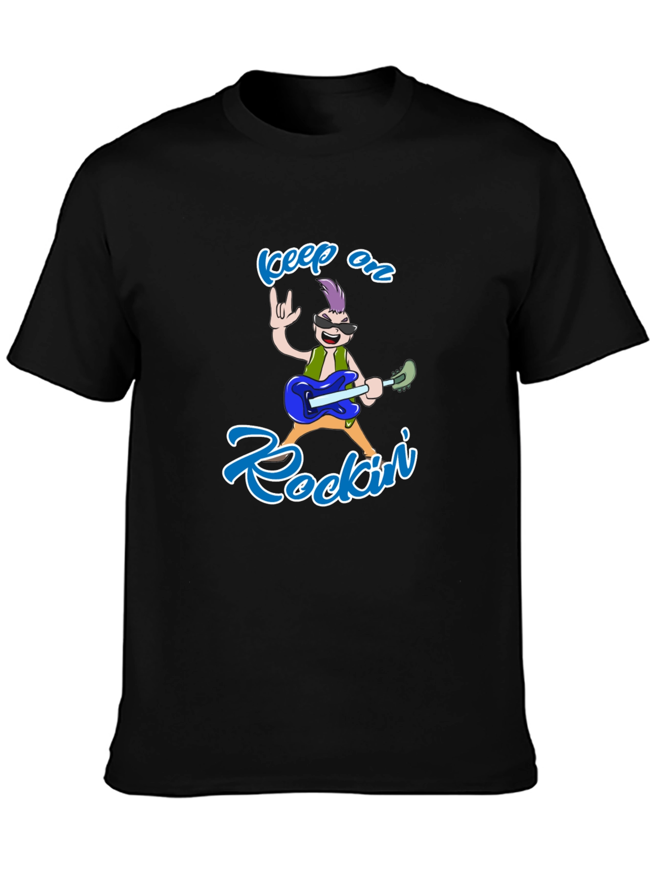 Rockin Cartoon Graphic Tee