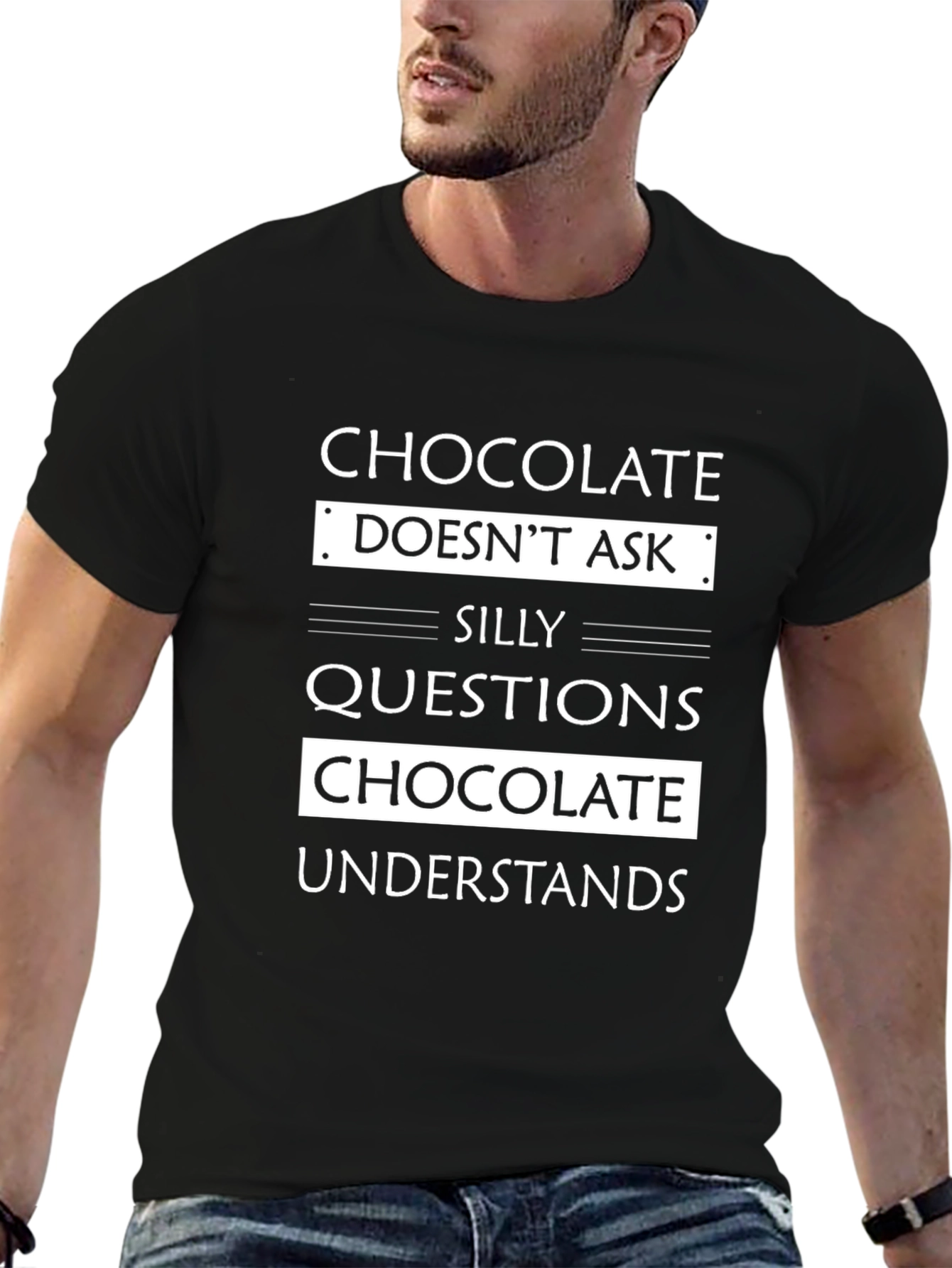 Chocolate Lover Graphic Tee - Silly Questions Answered