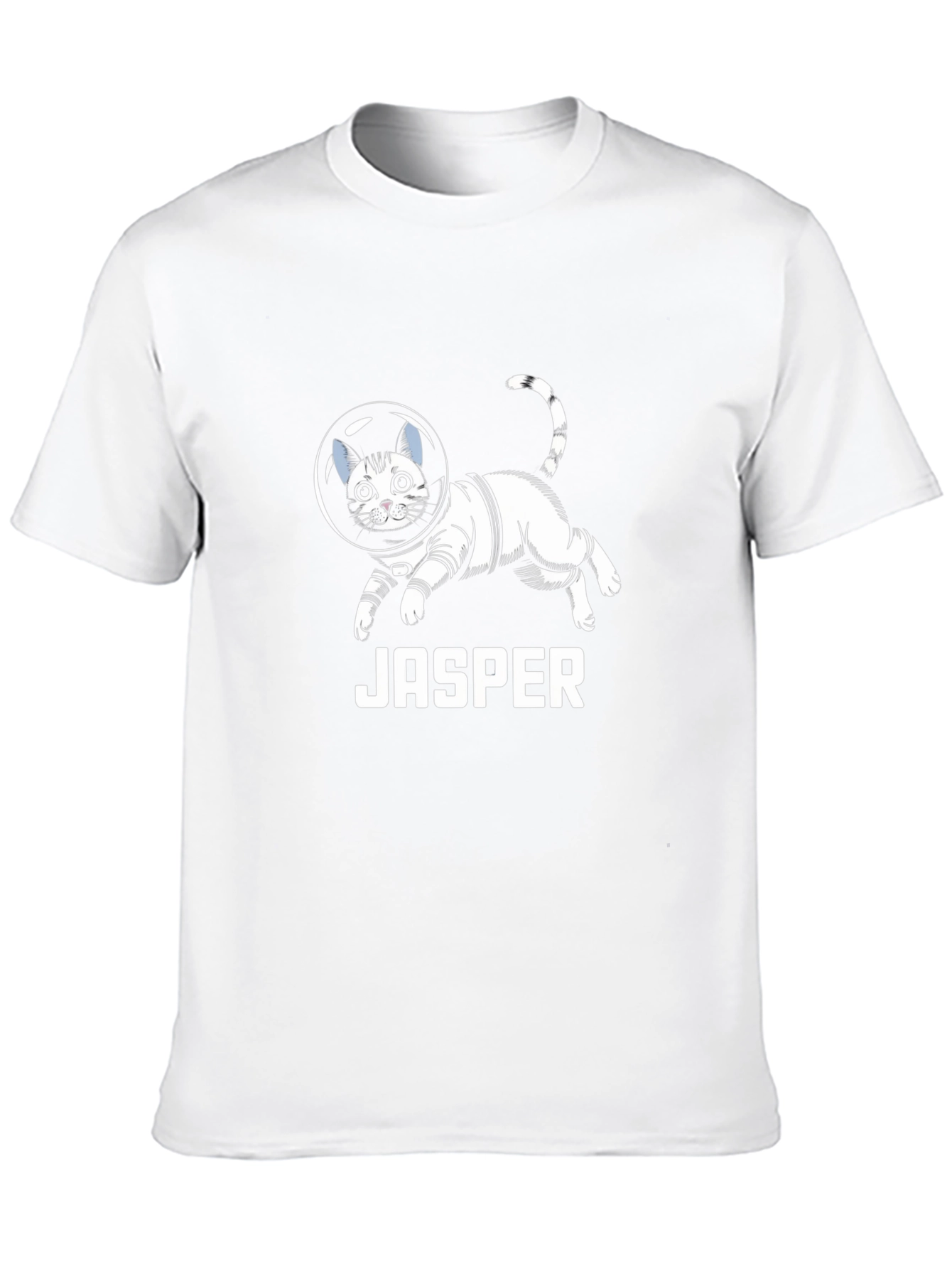 Astronaut Cat T-Shirt - Jasper Design
