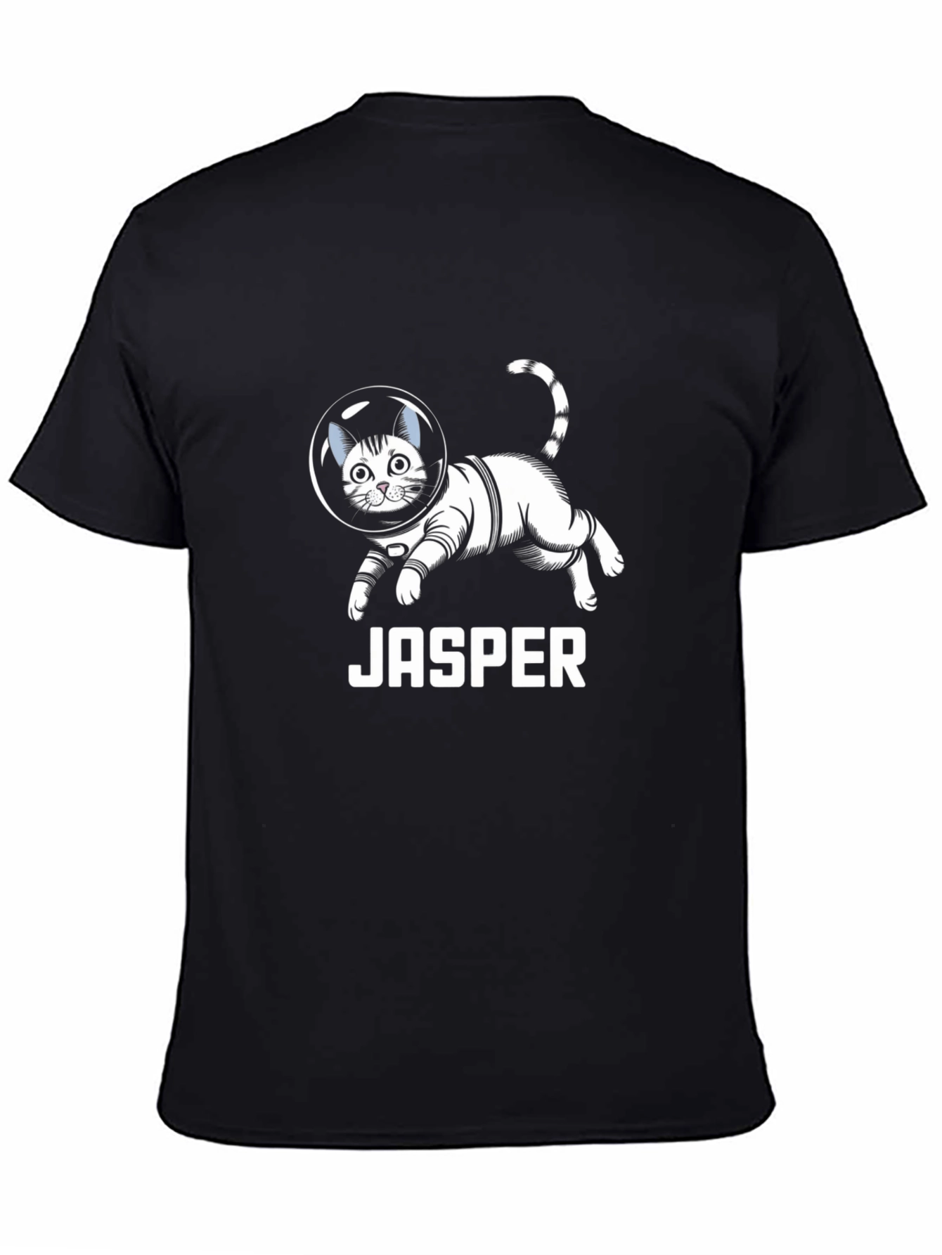 Astronaut Cat T-Shirt - Jasper Design