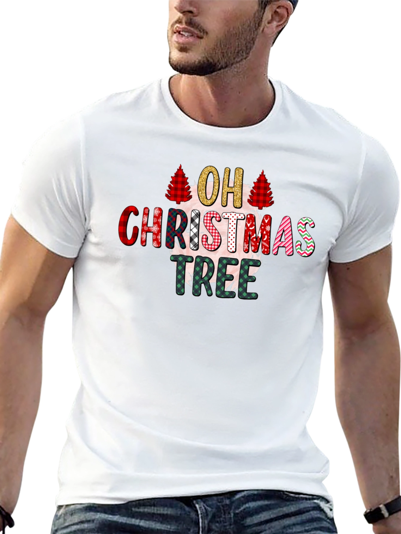 Oh Christmas Tree Festive Graphic Tee