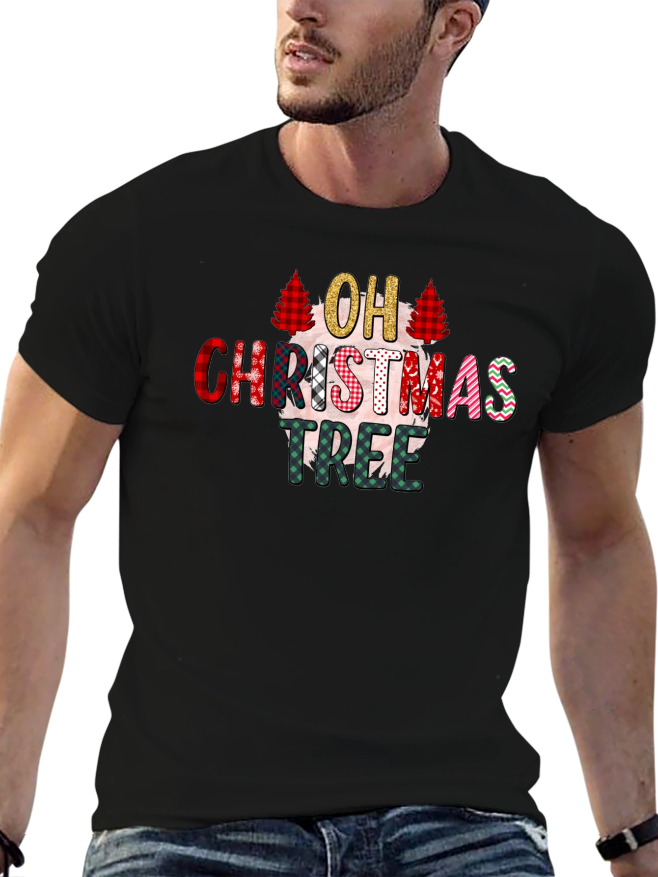 Oh Christmas Tree Festive Graphic Tee