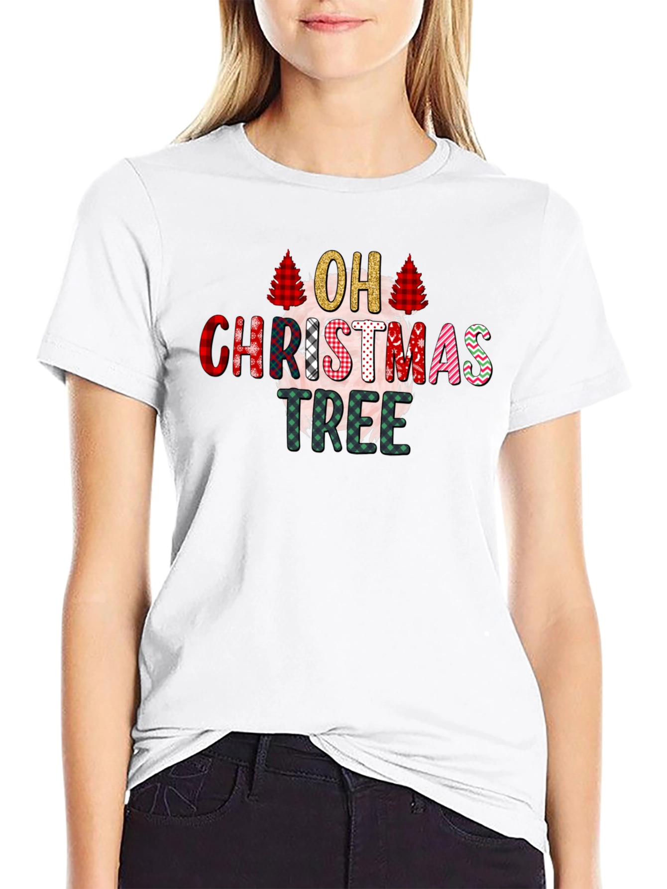 Oh Christmas Tree Festive Graphic Tee
