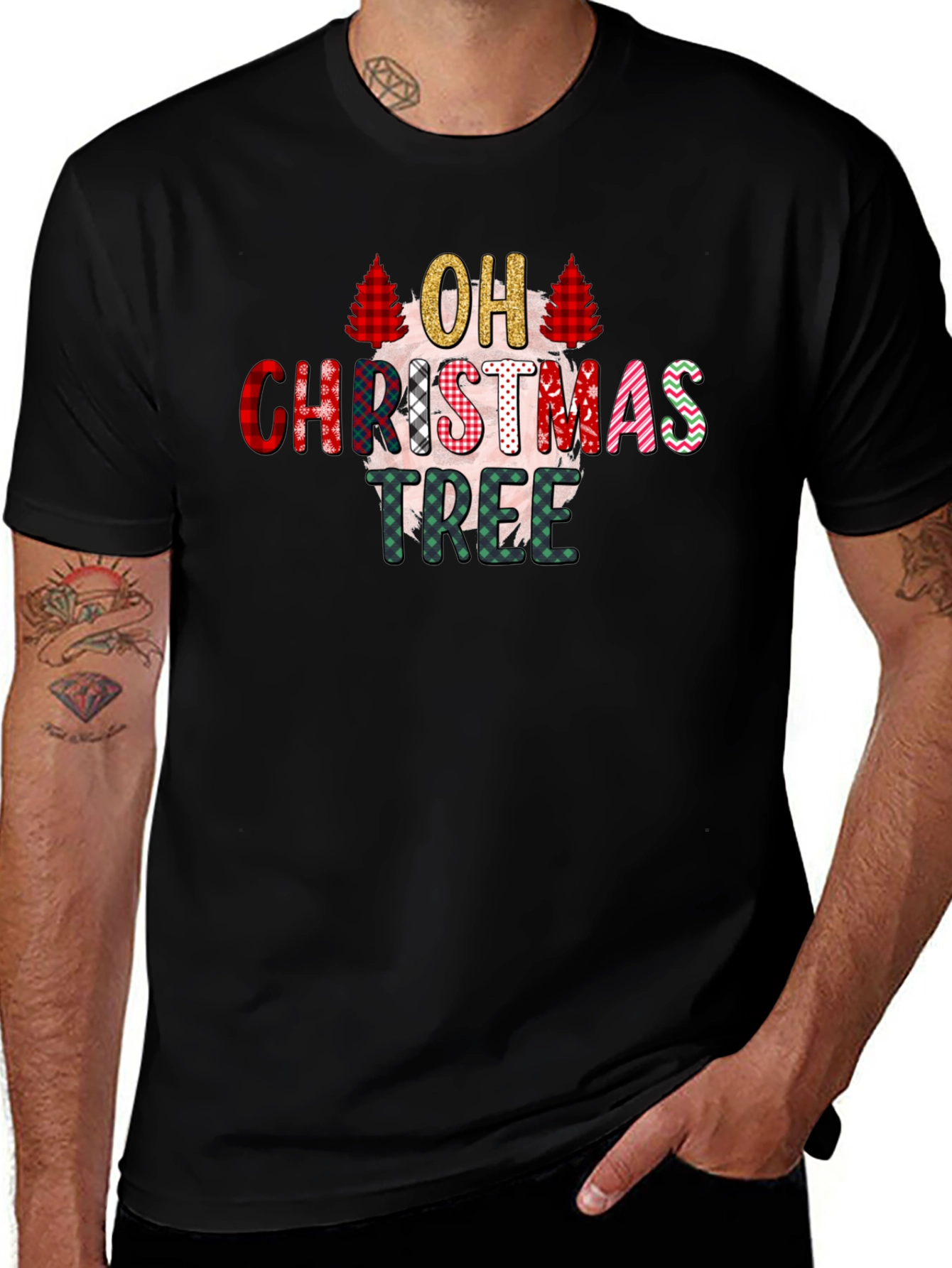 Oh Christmas Tree Festive Graphic Tee