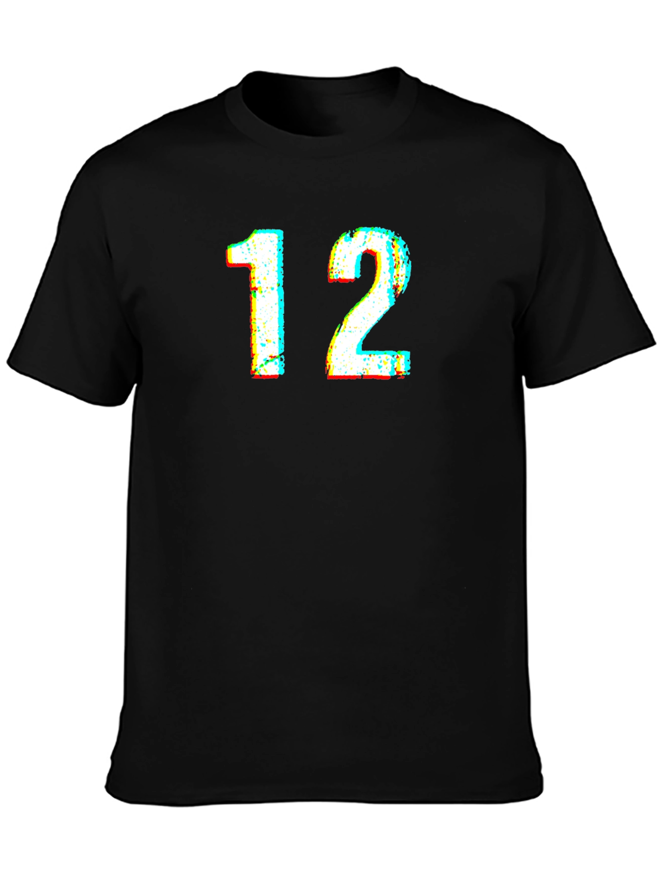 Number 12 Graphic Tee - Casual Cool