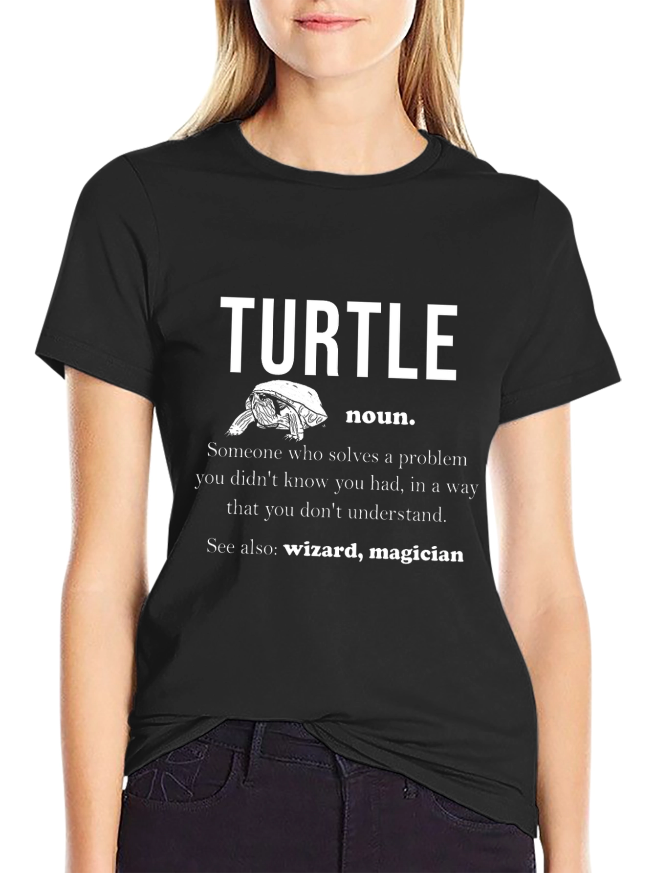 Turtle Definition Graphic T-Shirt