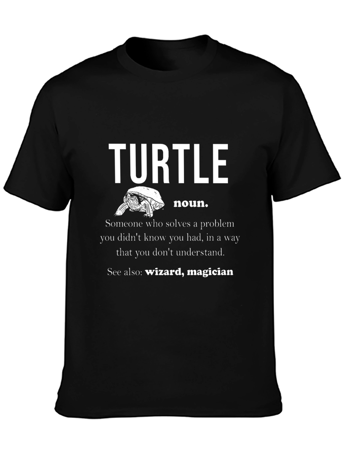 Turtle Definition Graphic T-Shirt