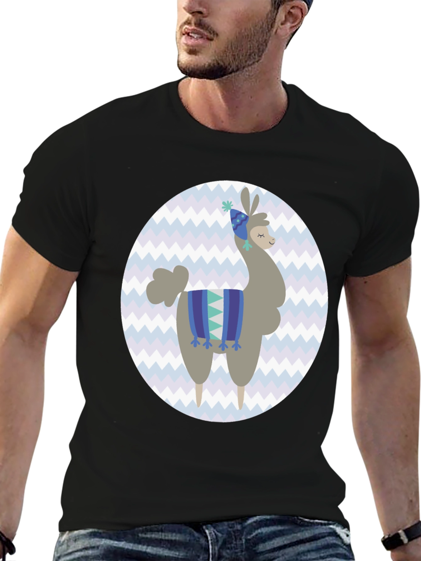 Llama Graphic Tee - Fun & Unique Style