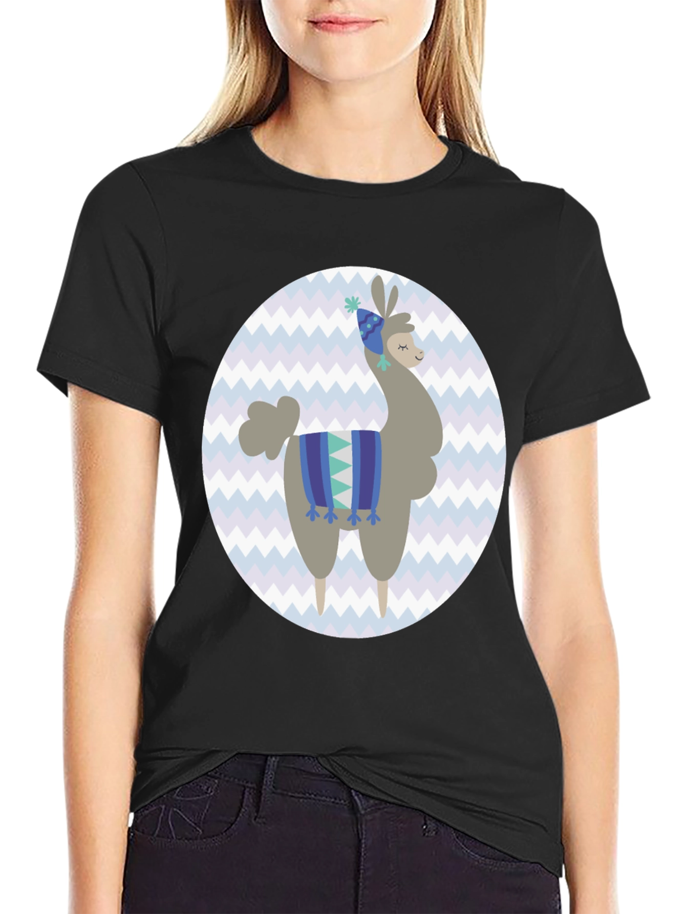Llama Graphic Tee - Fun & Unique Style
