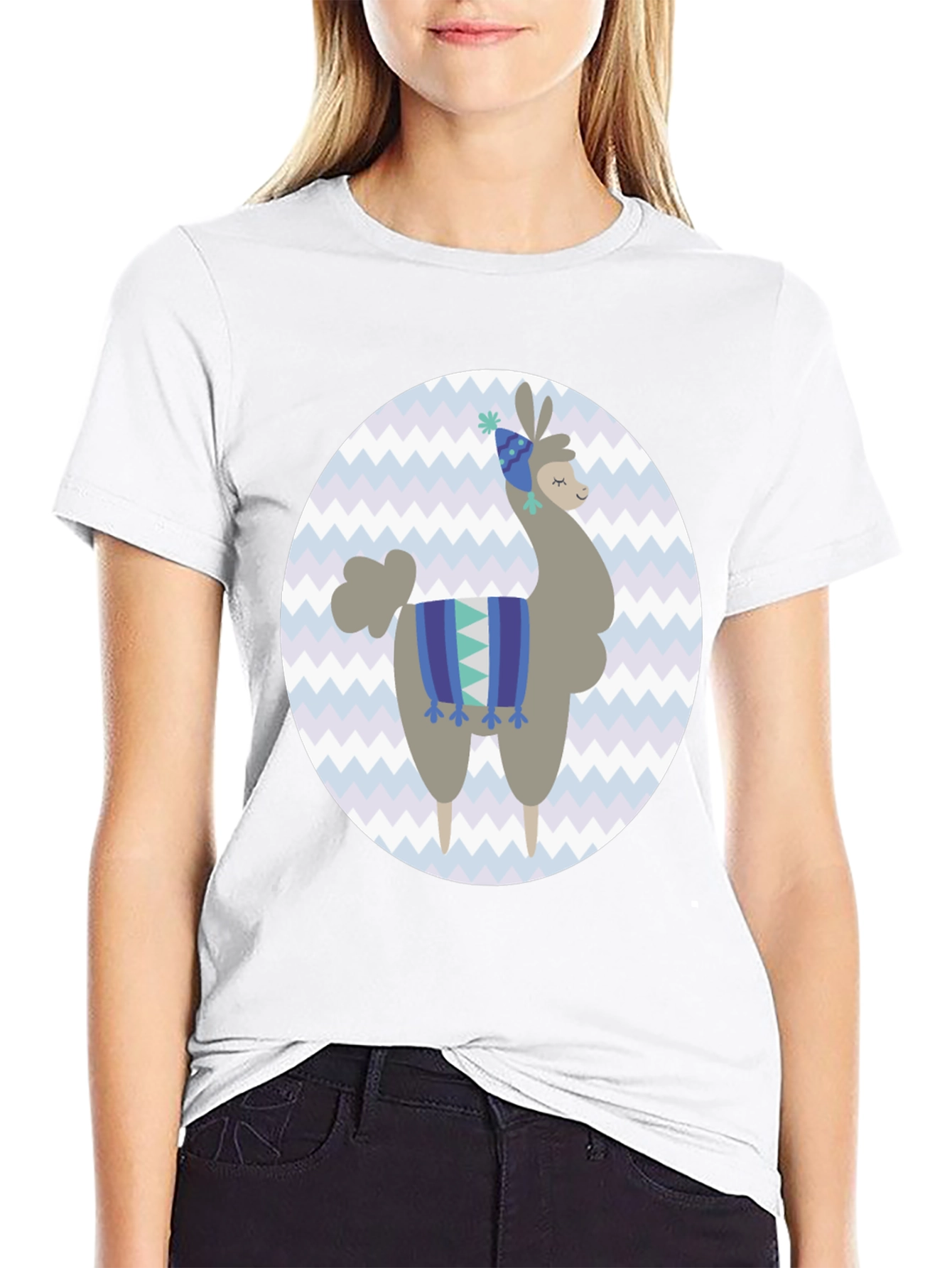 Llama Graphic Tee - Fun & Unique Style
