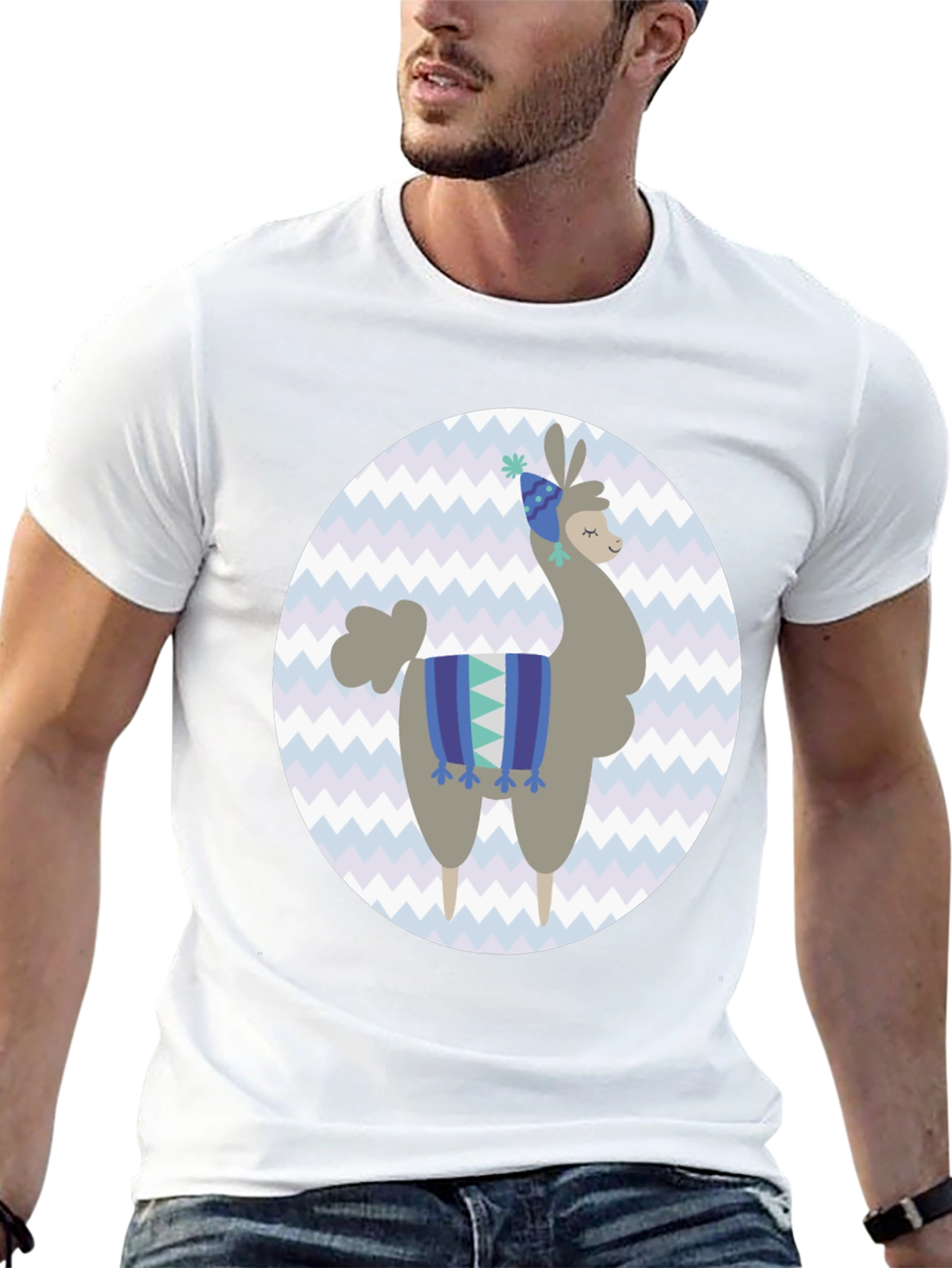 Llama Graphic Tee - Fun & Unique Style