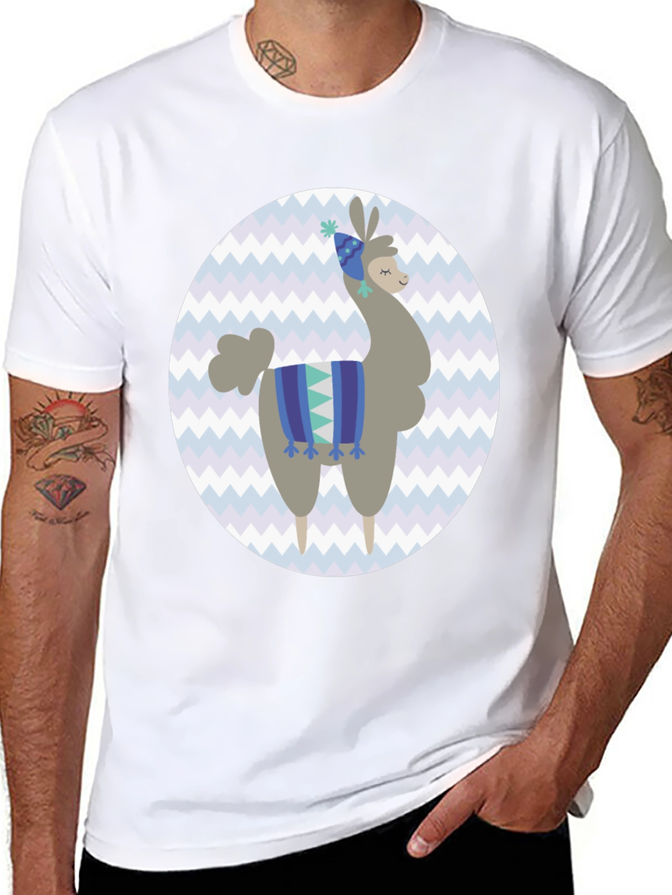 Llama Graphic Tee - Fun & Unique Style