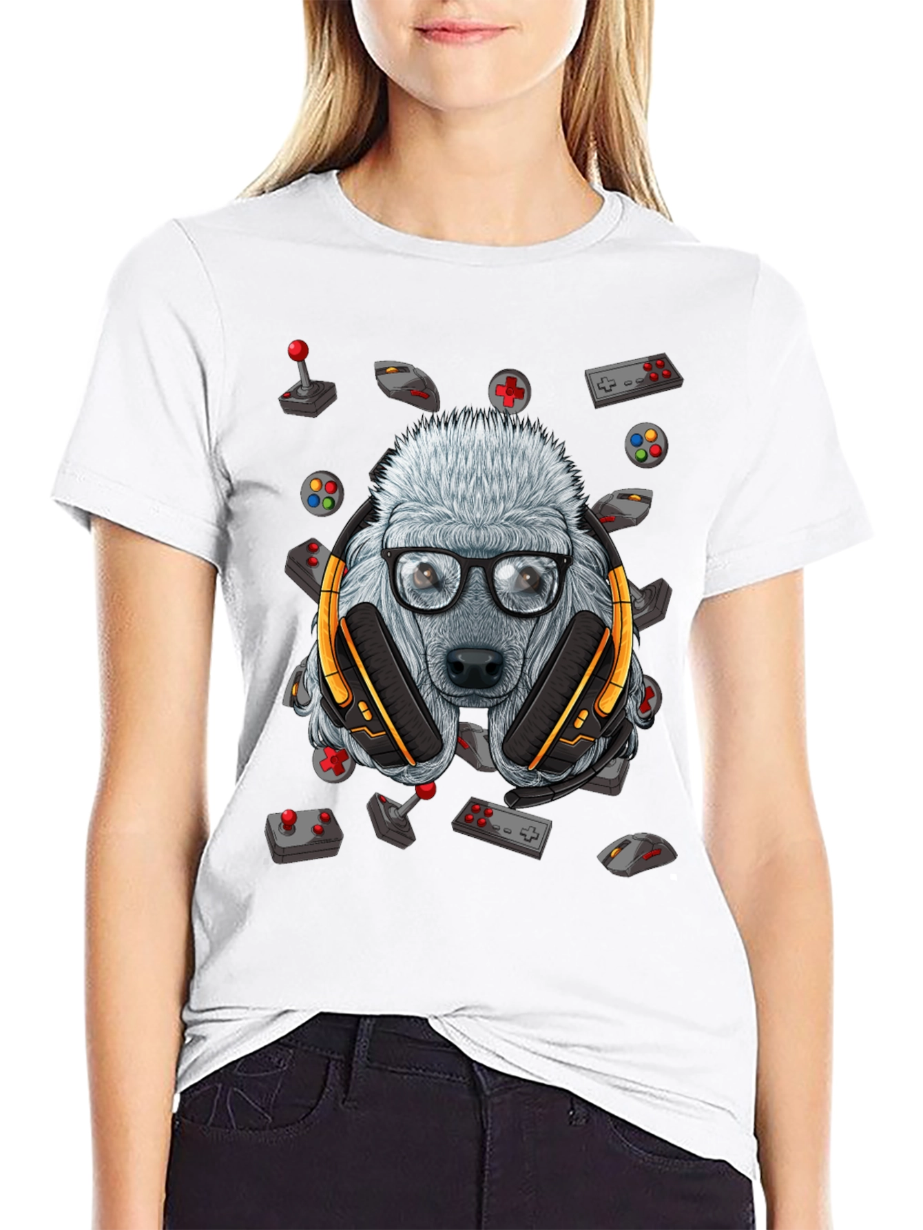 Gamer Poodle T-Shirt