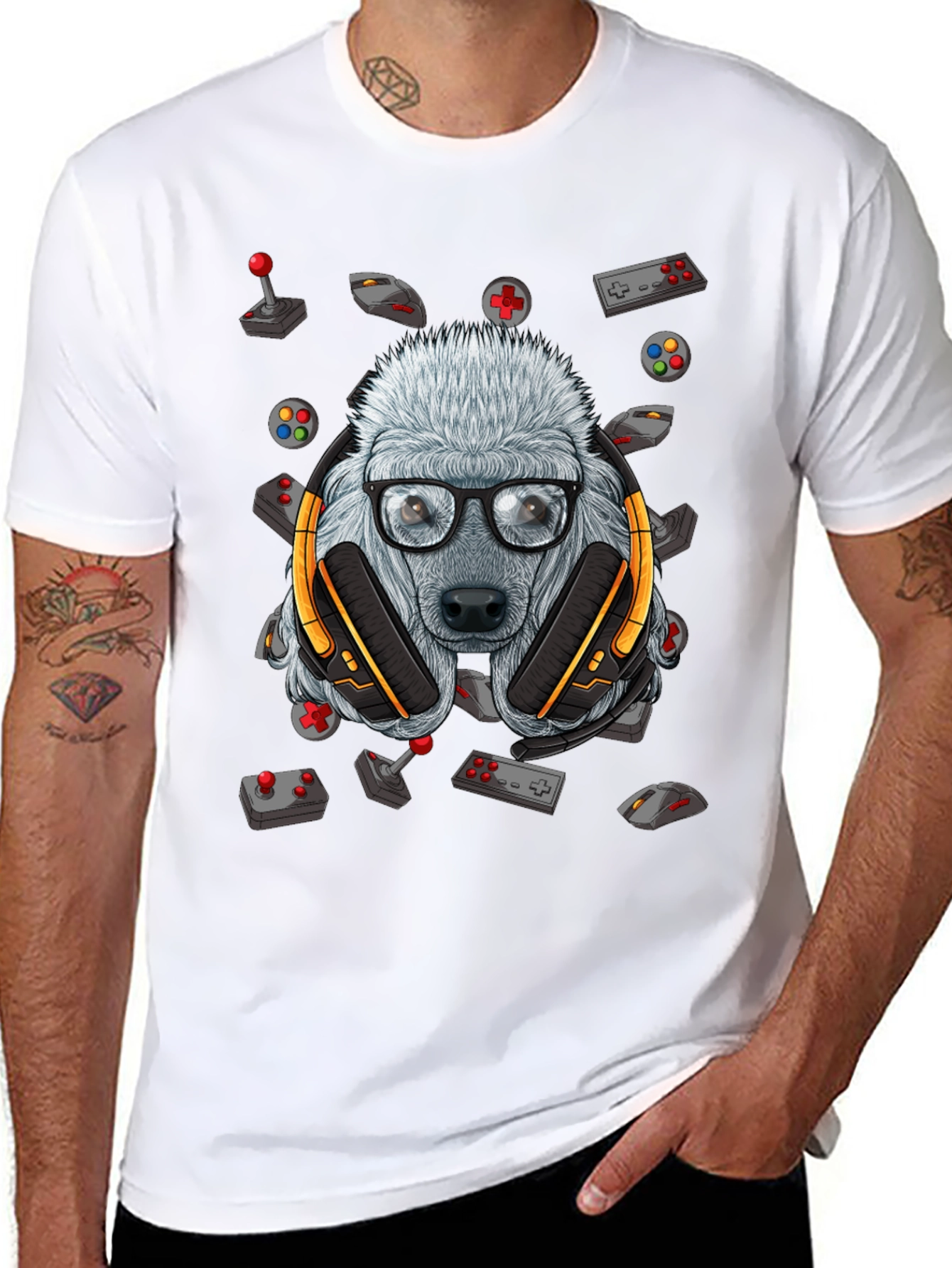 Gamer Poodle T-Shirt